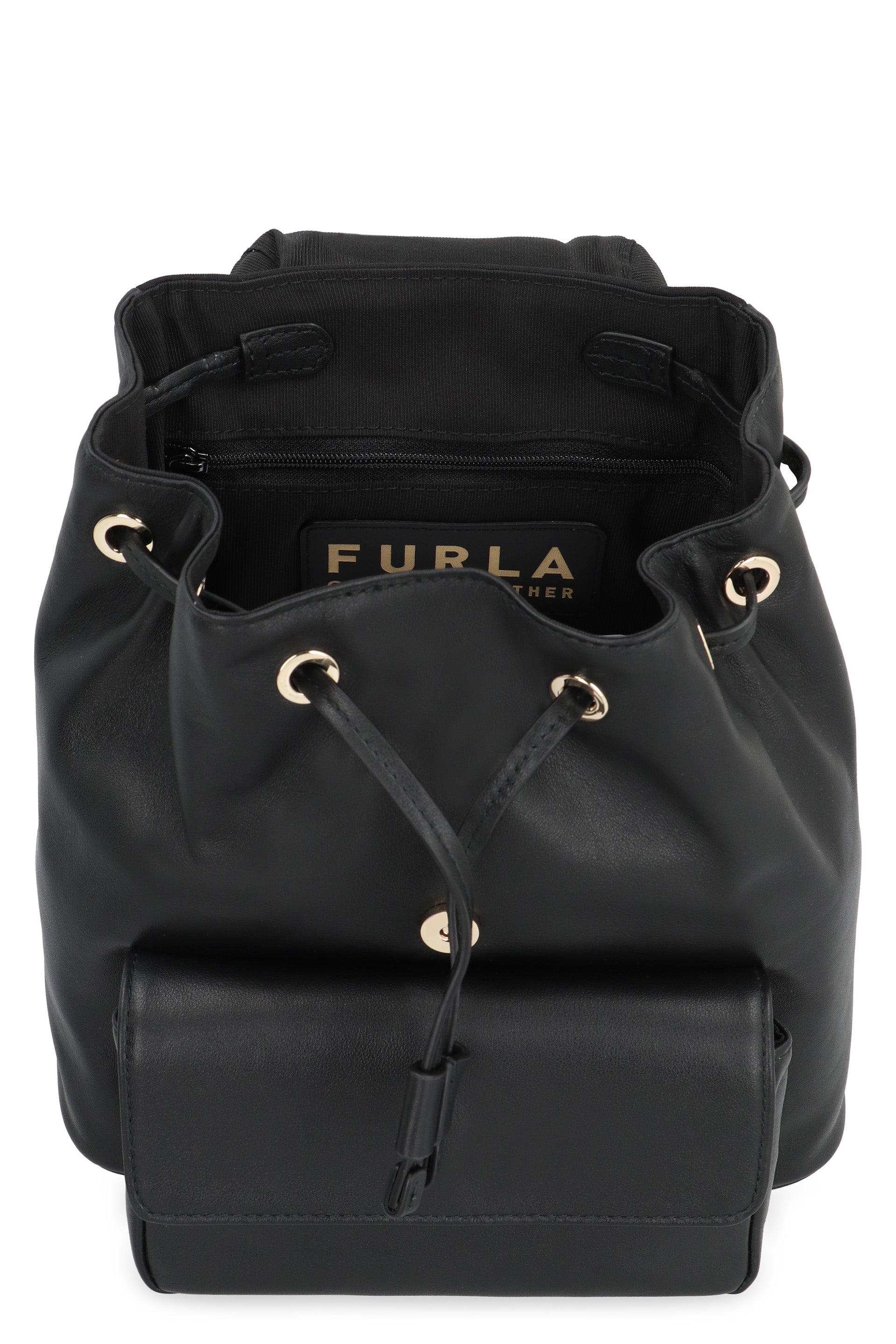 Furla Flow S Leather Backpack