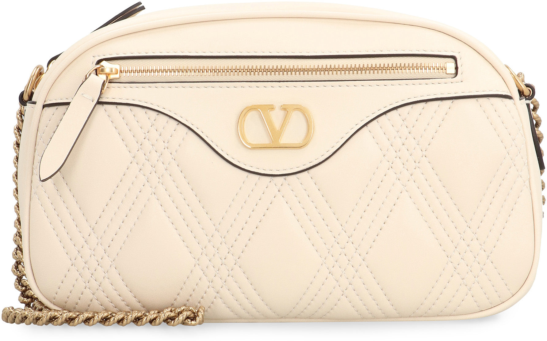 Valentino Garavani - Quiltie 67 leather shoulder bag