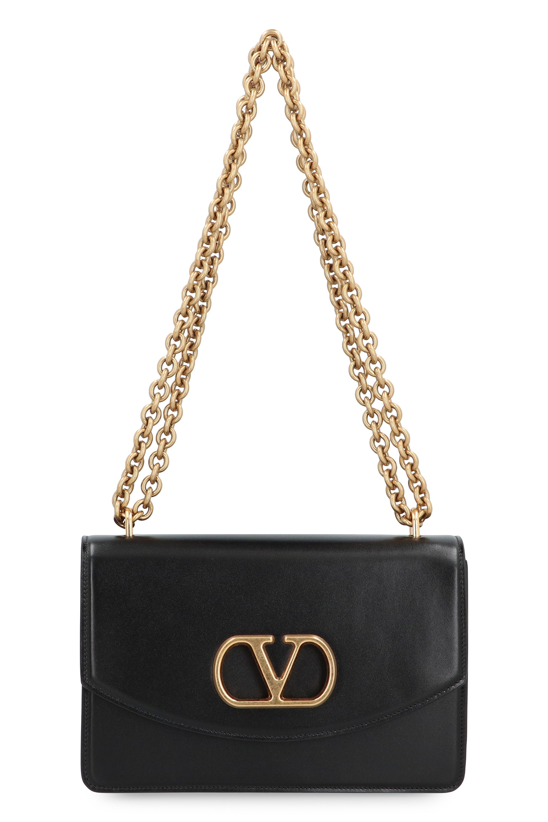 Valentino Garavani - Vain leather shoulder bag