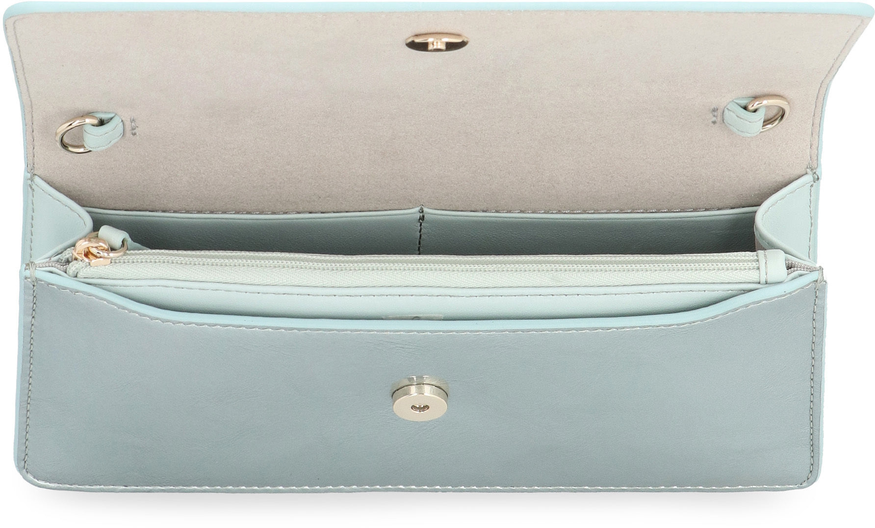 Mini Furla Diamante Leather clutch