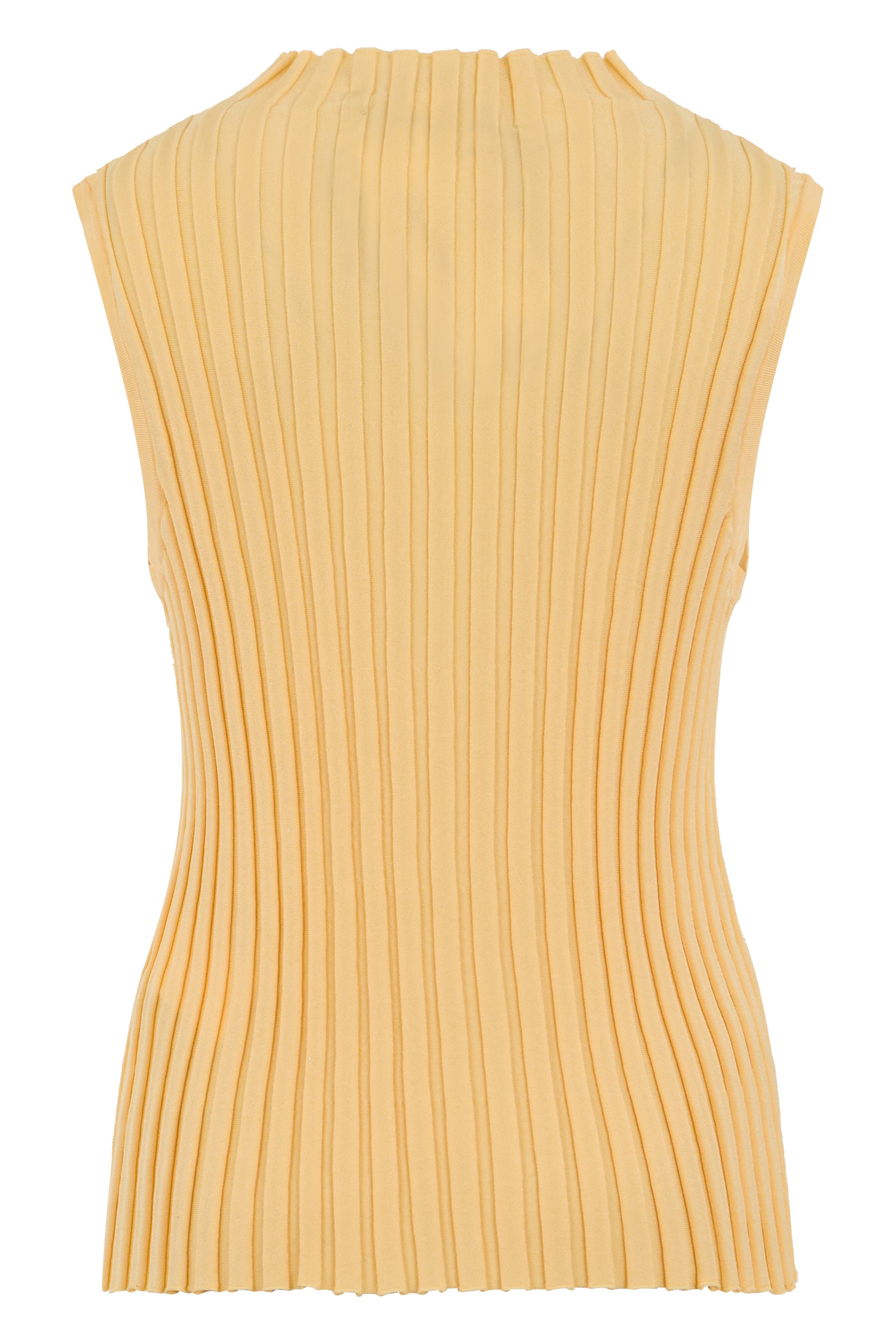 Sleeveless ribbed top