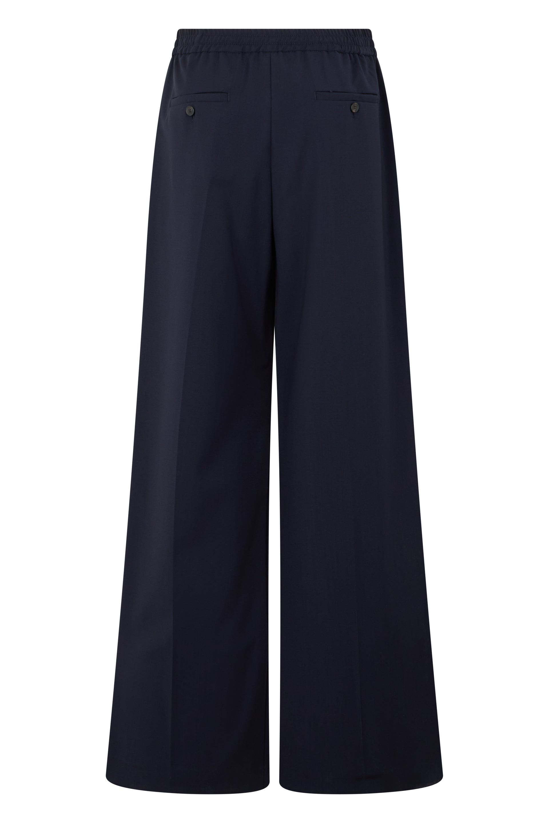 Loose wool trousers