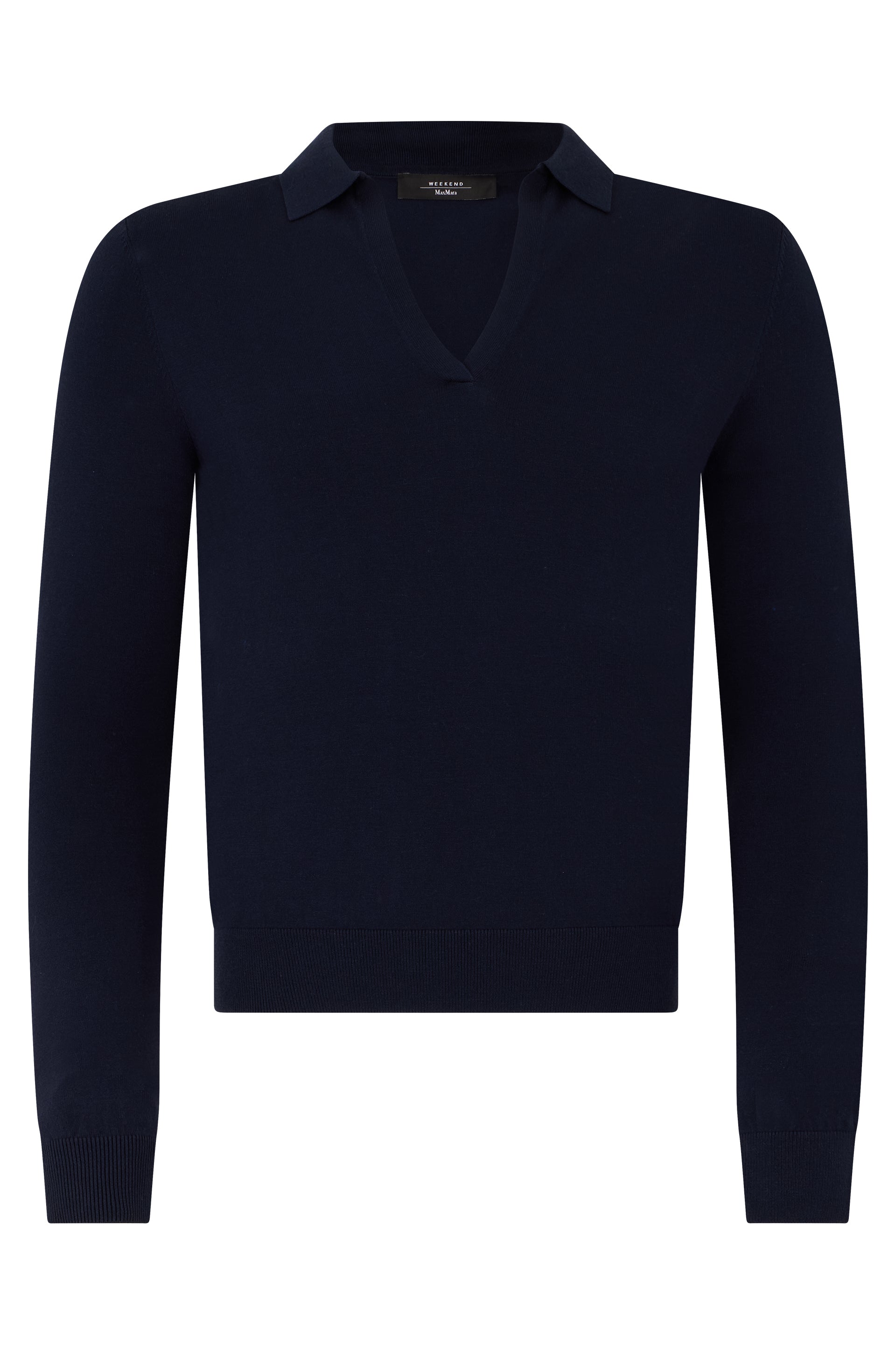 Long sleeve top made of viscose and polyester blend