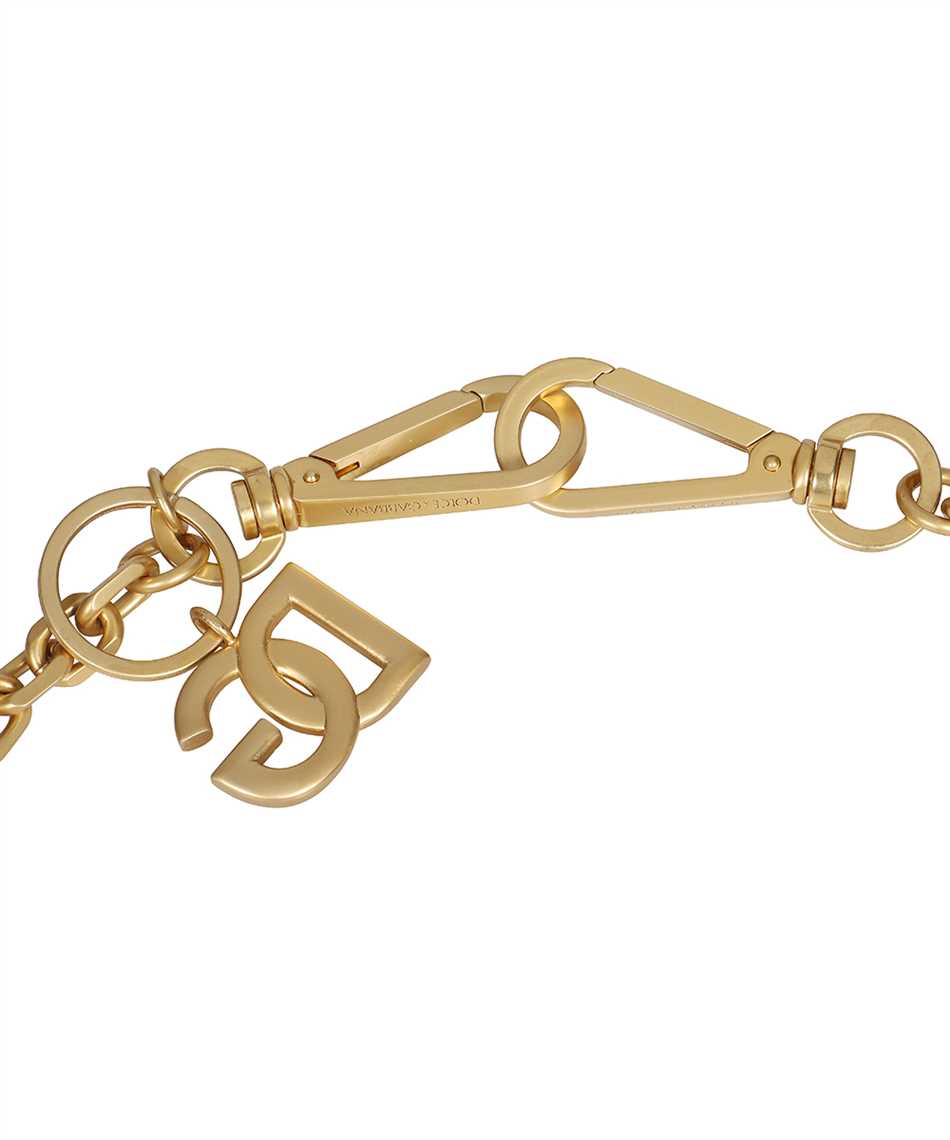 Logo detail brass cuff bracelet