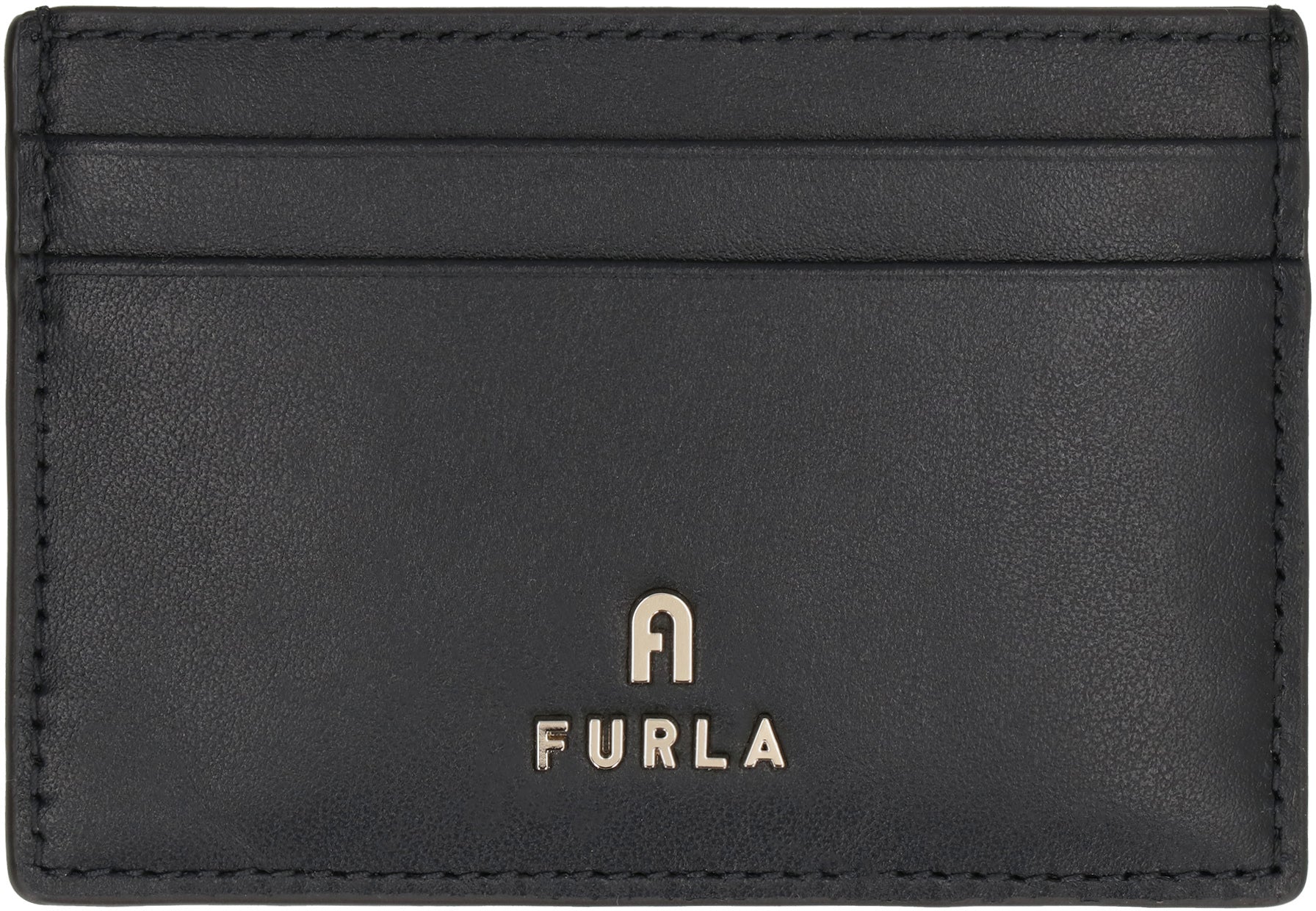 Furla Camelia leather card holder