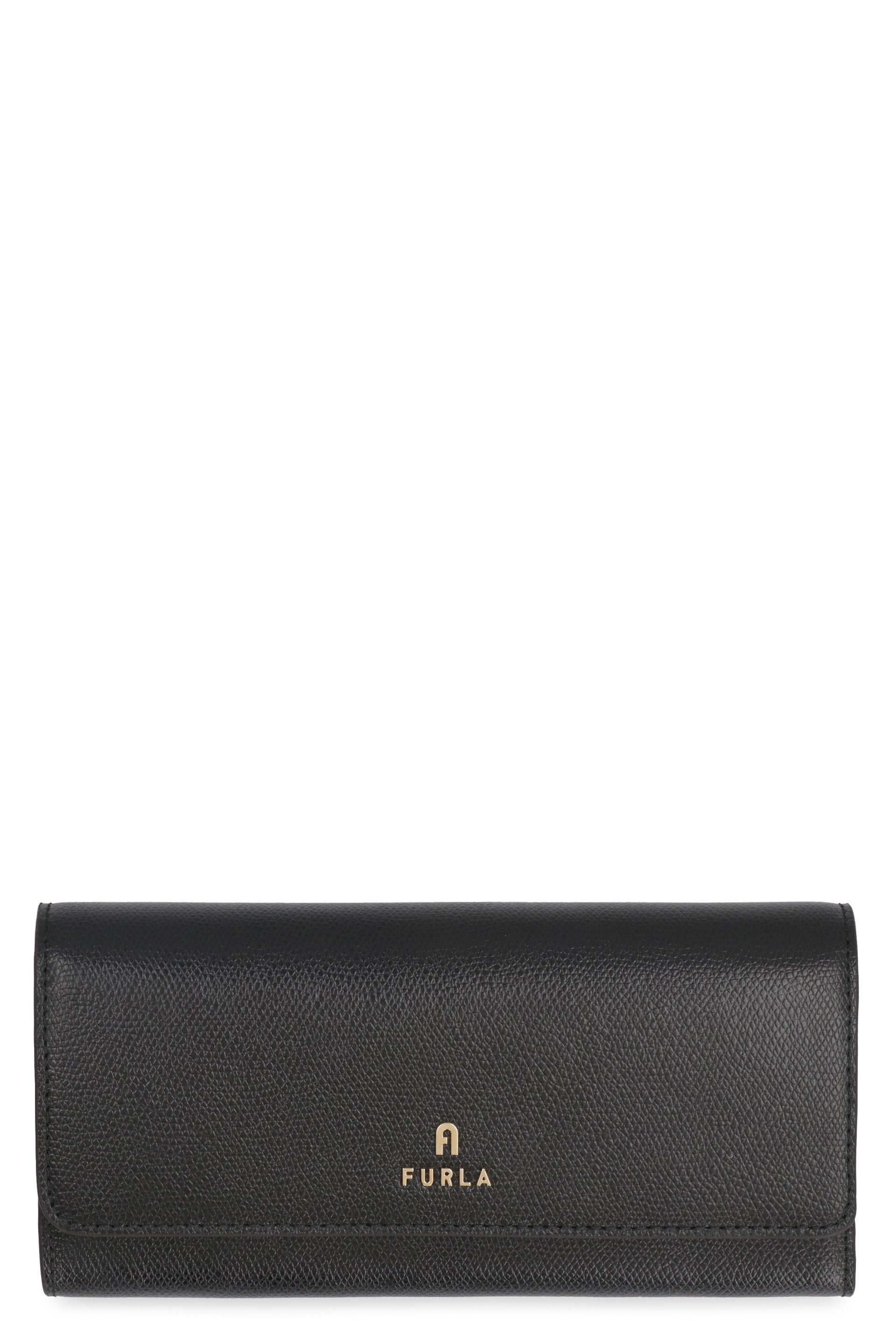 Furla Camelia leather continental wallet