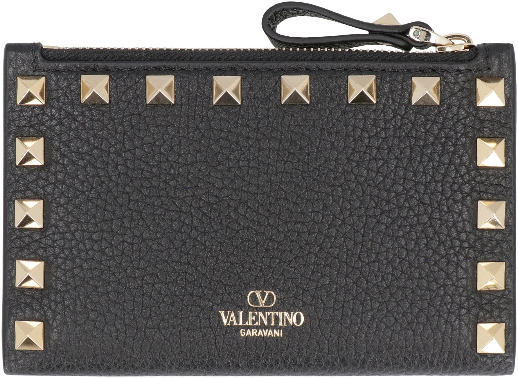 Valentino Garavani - Rockstud leather card holder