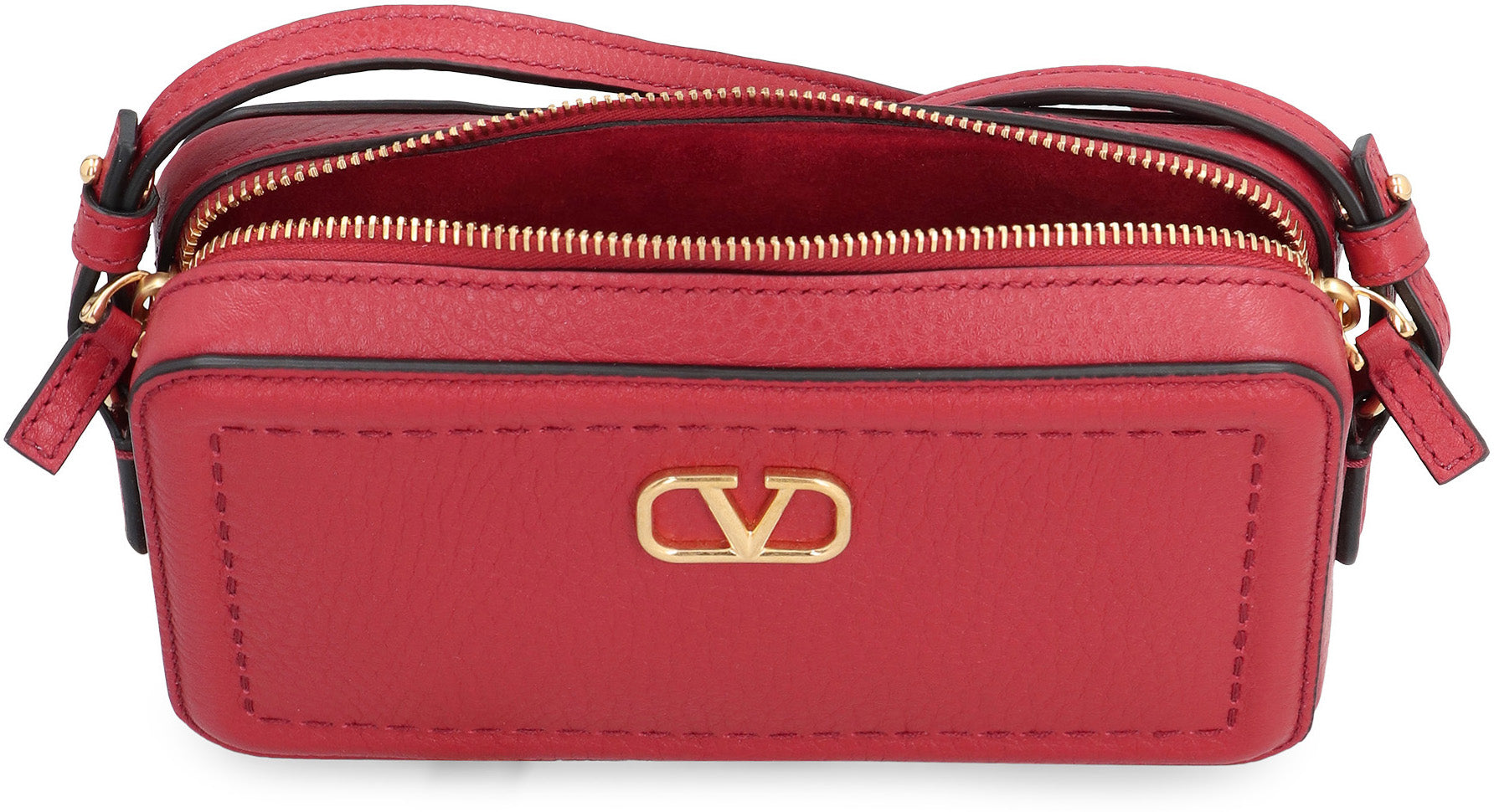 Valentino Garavani - Alltime Leather mini crossbody bag