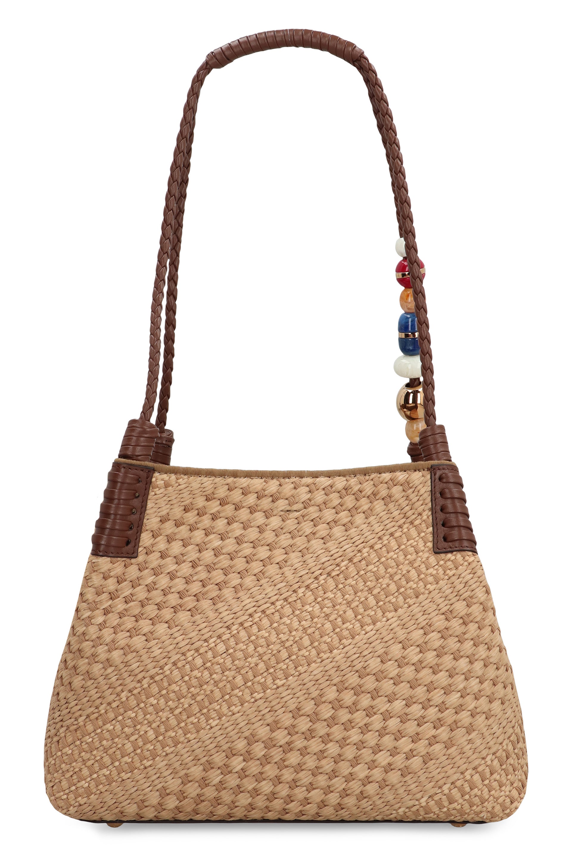 Small raffia shopping bag Libra