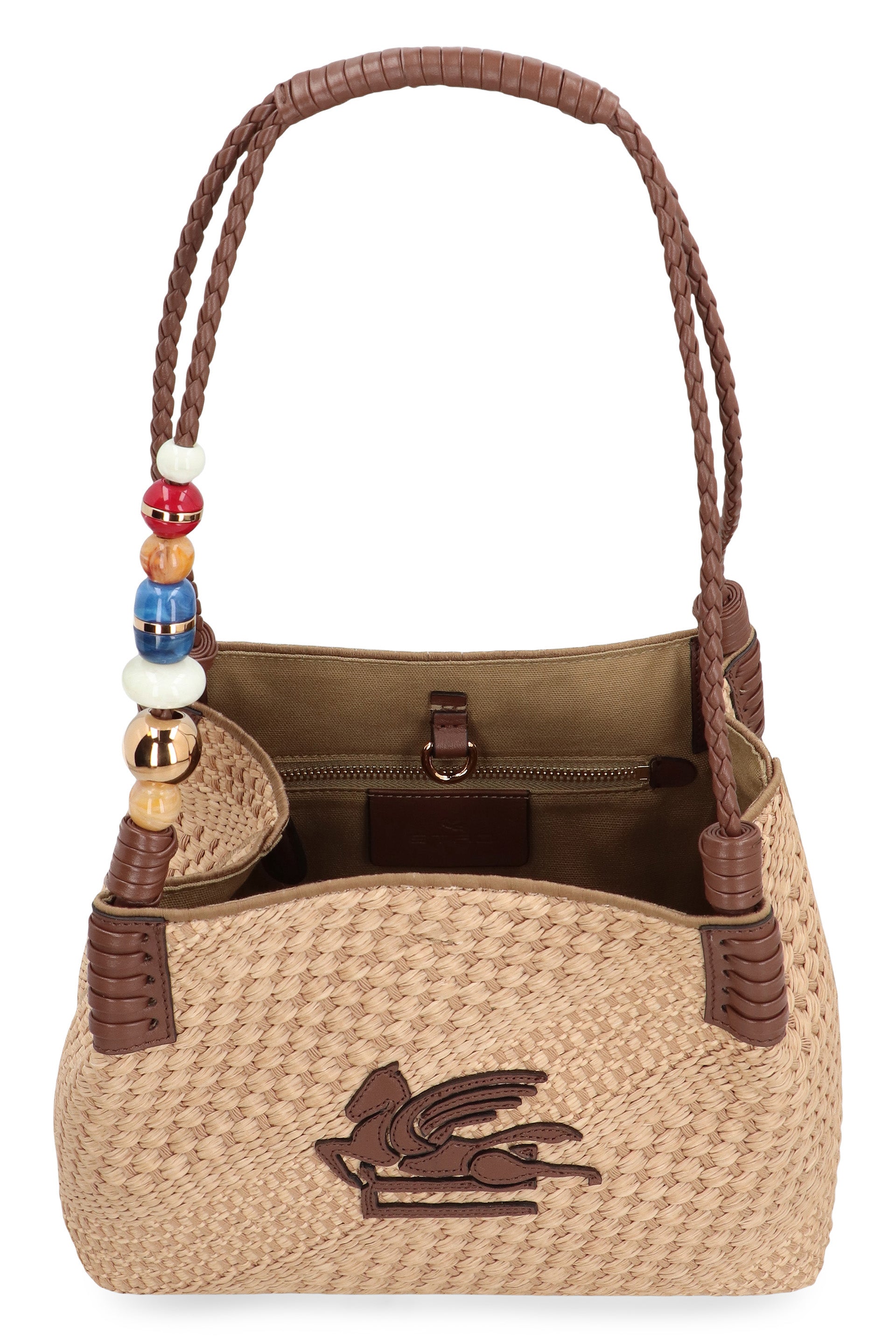 Small raffia shopping bag Libra