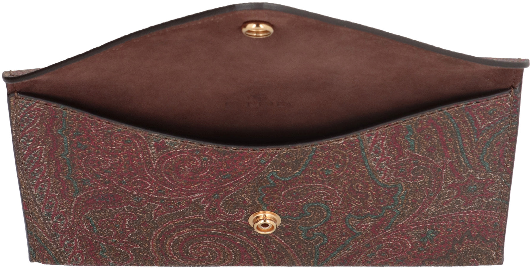 Paisley print pouch