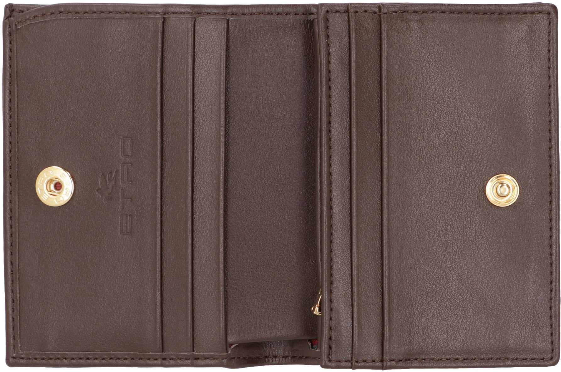 Coated canvas wallet