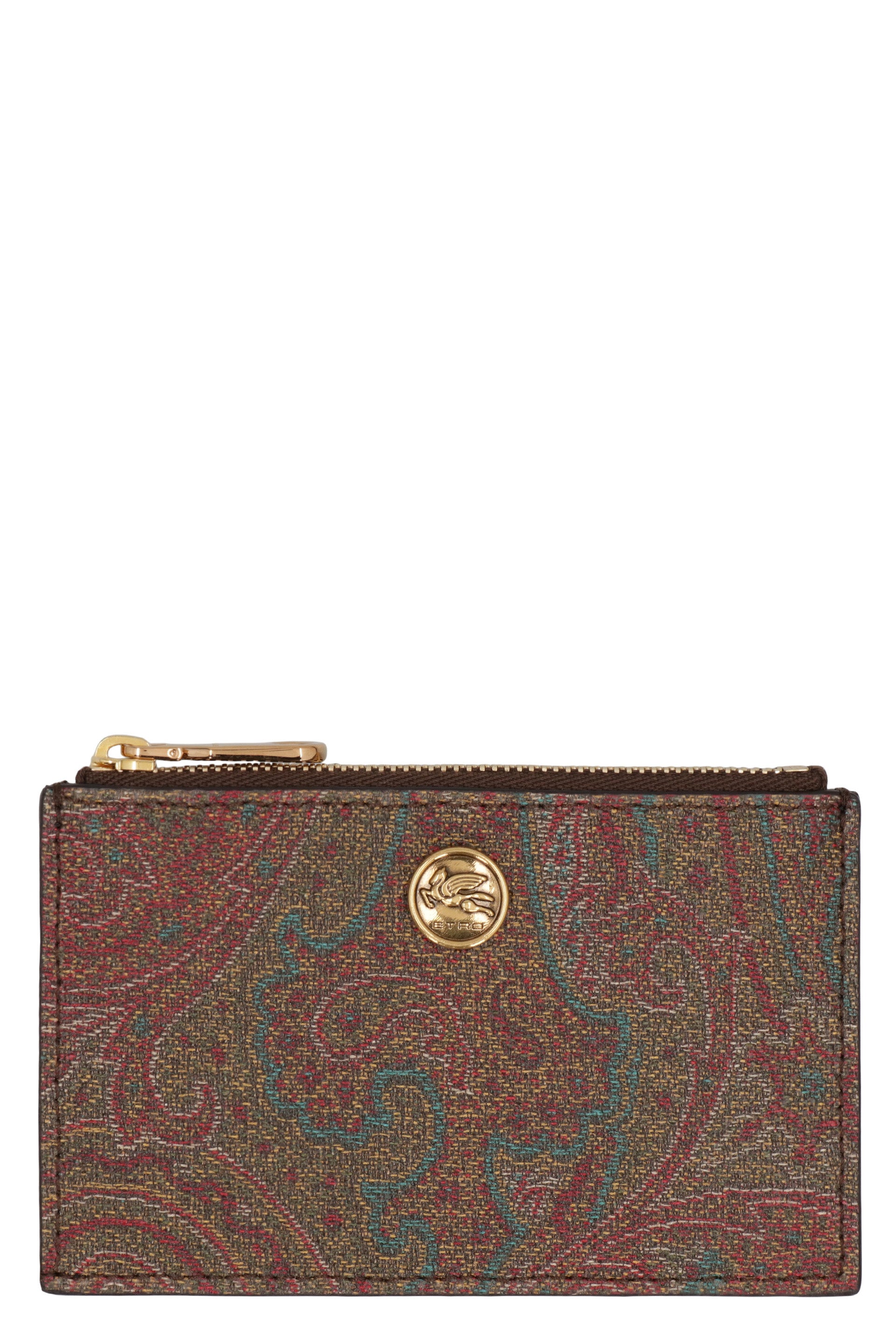 Fabric cardholder Paisley