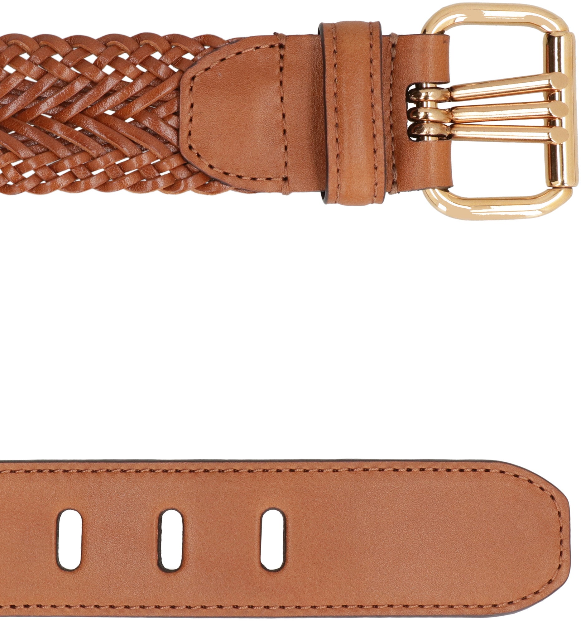 Leather belt