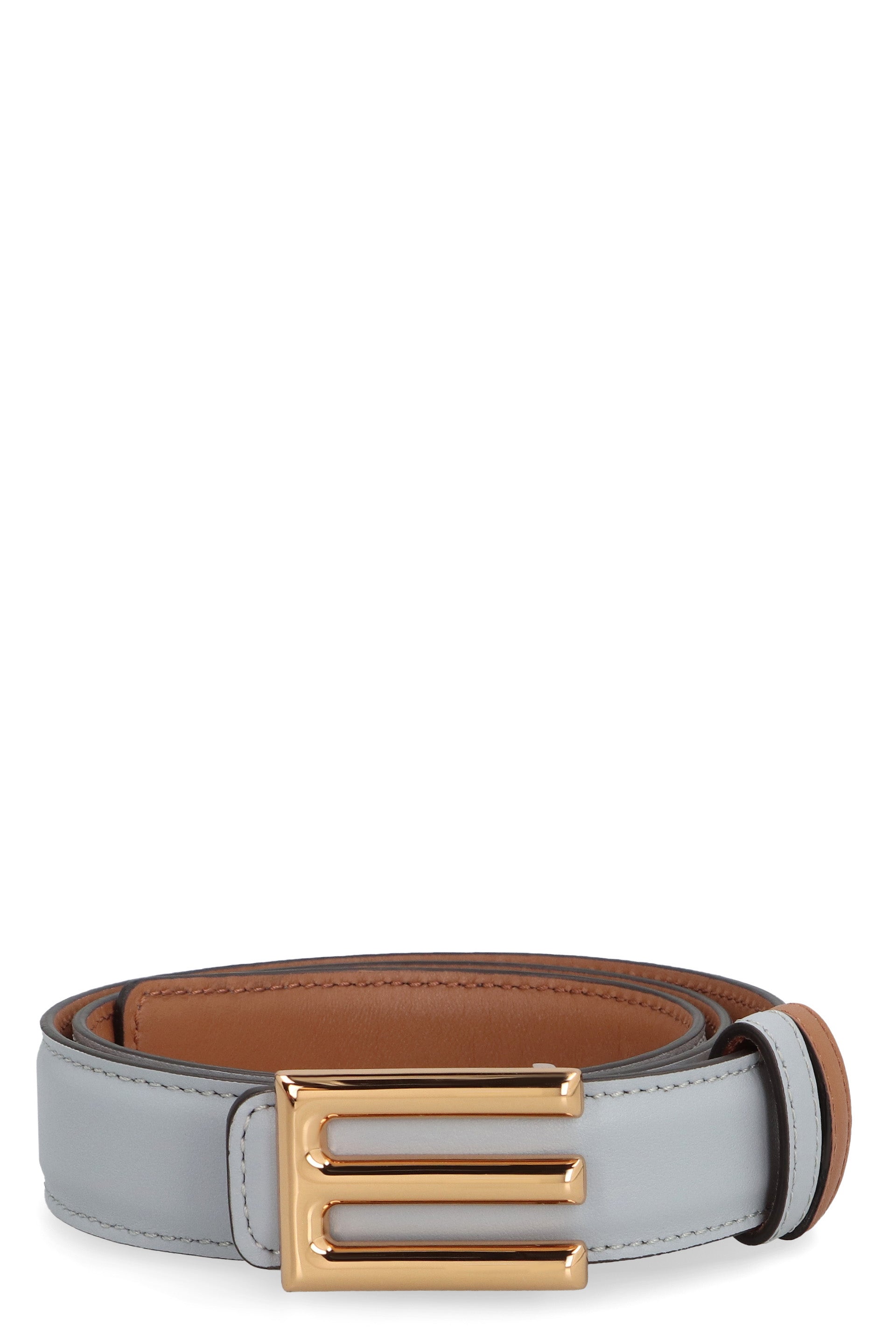 Reversible leather belt