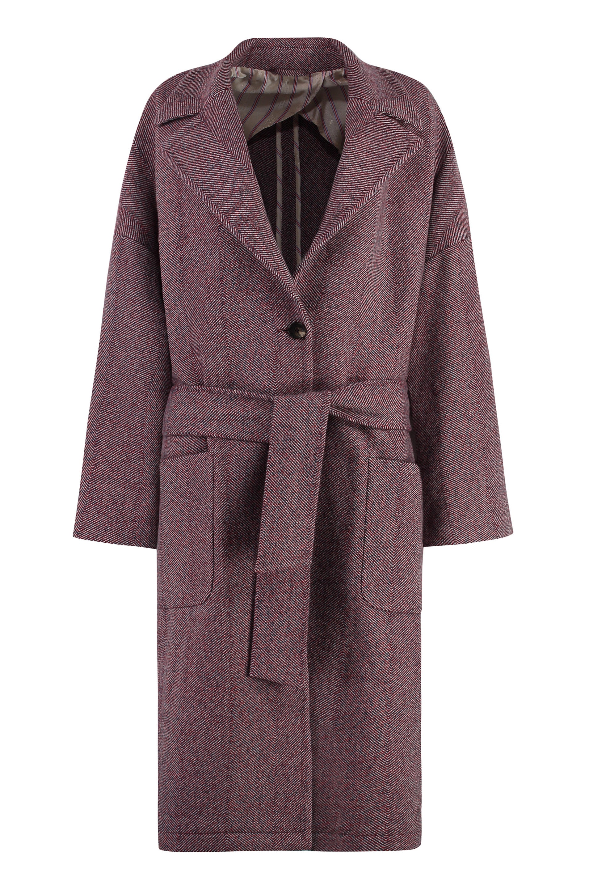 Wool long coat