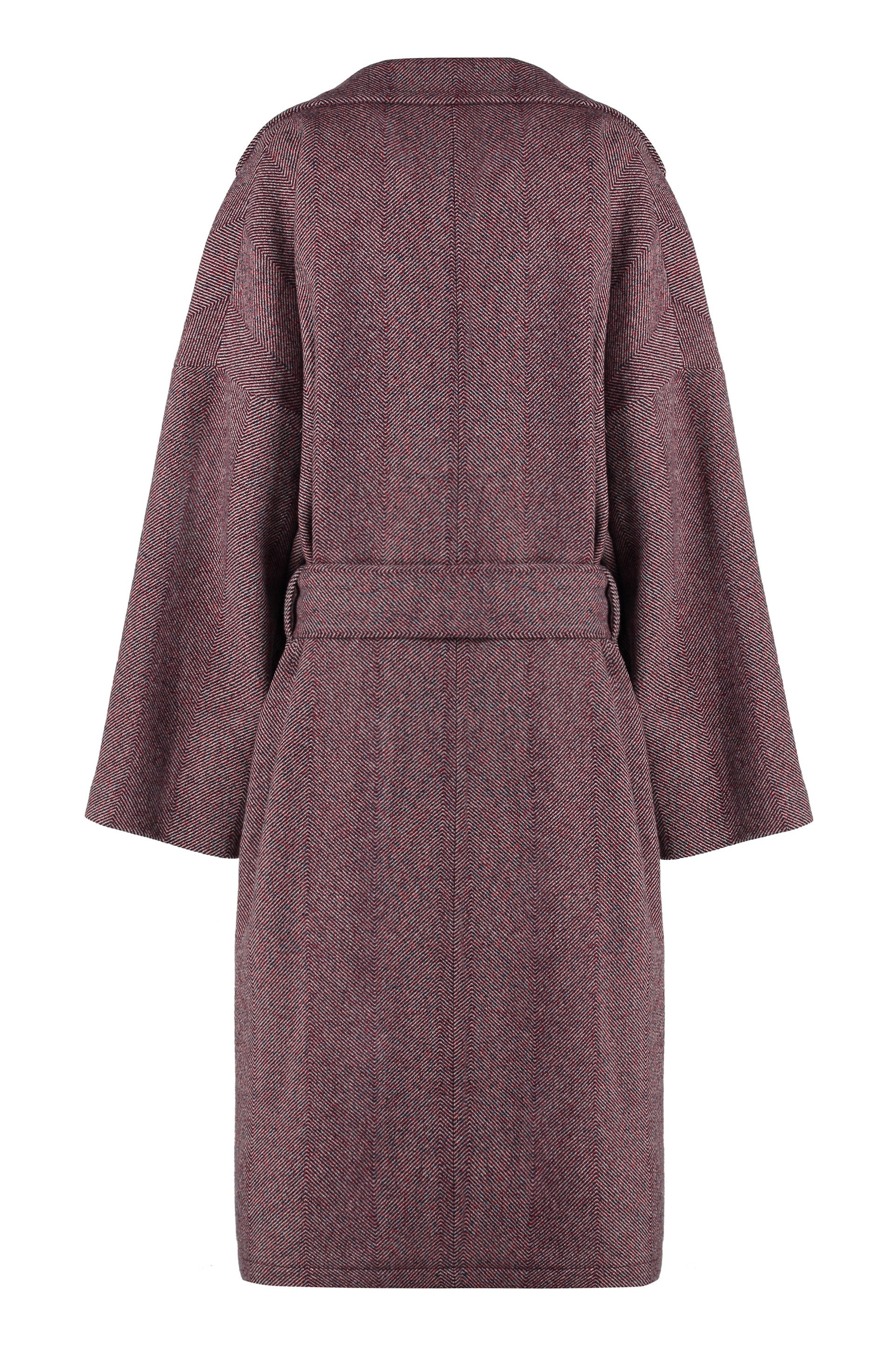 Wool long coat