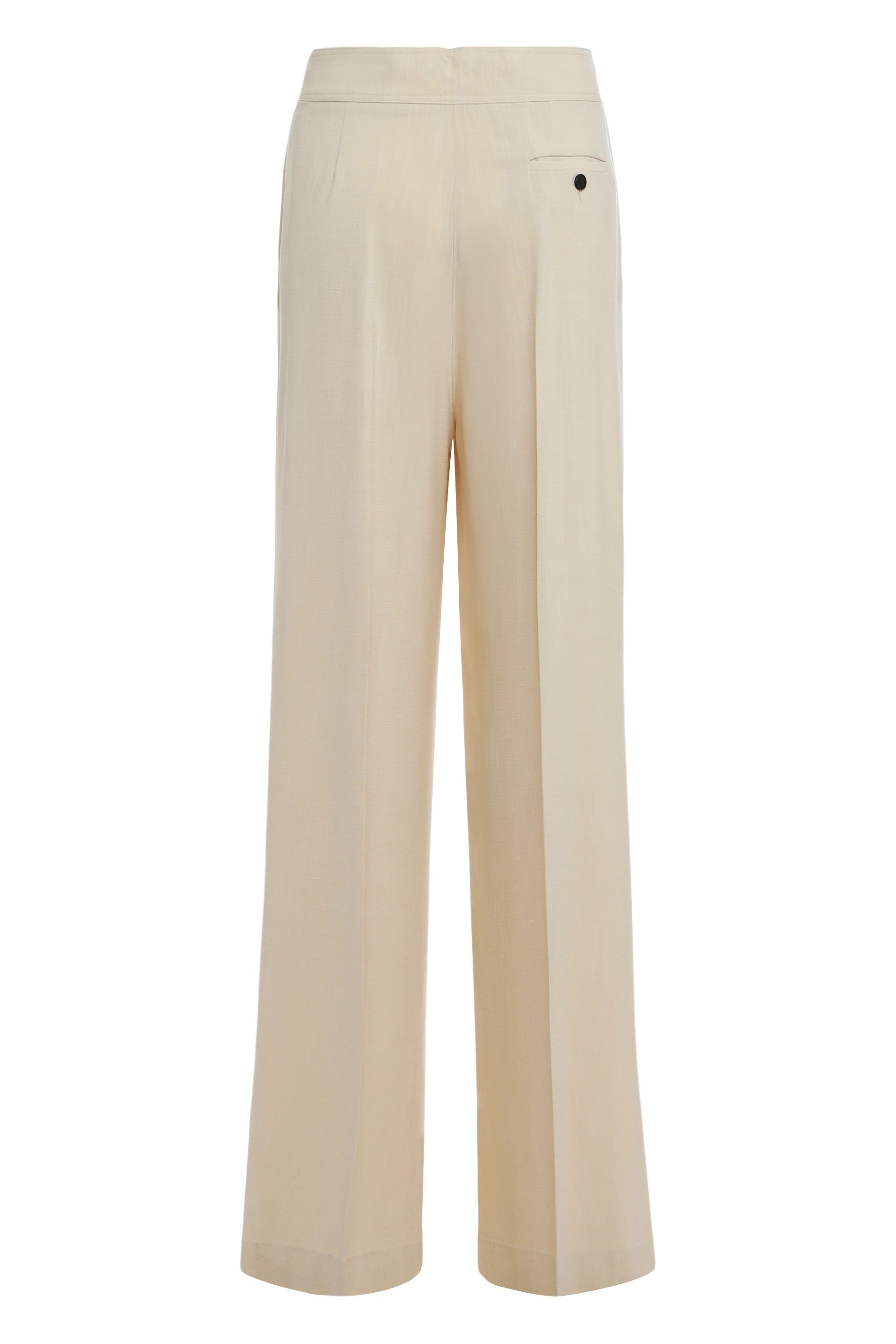 Wide-leg high-waisted pants