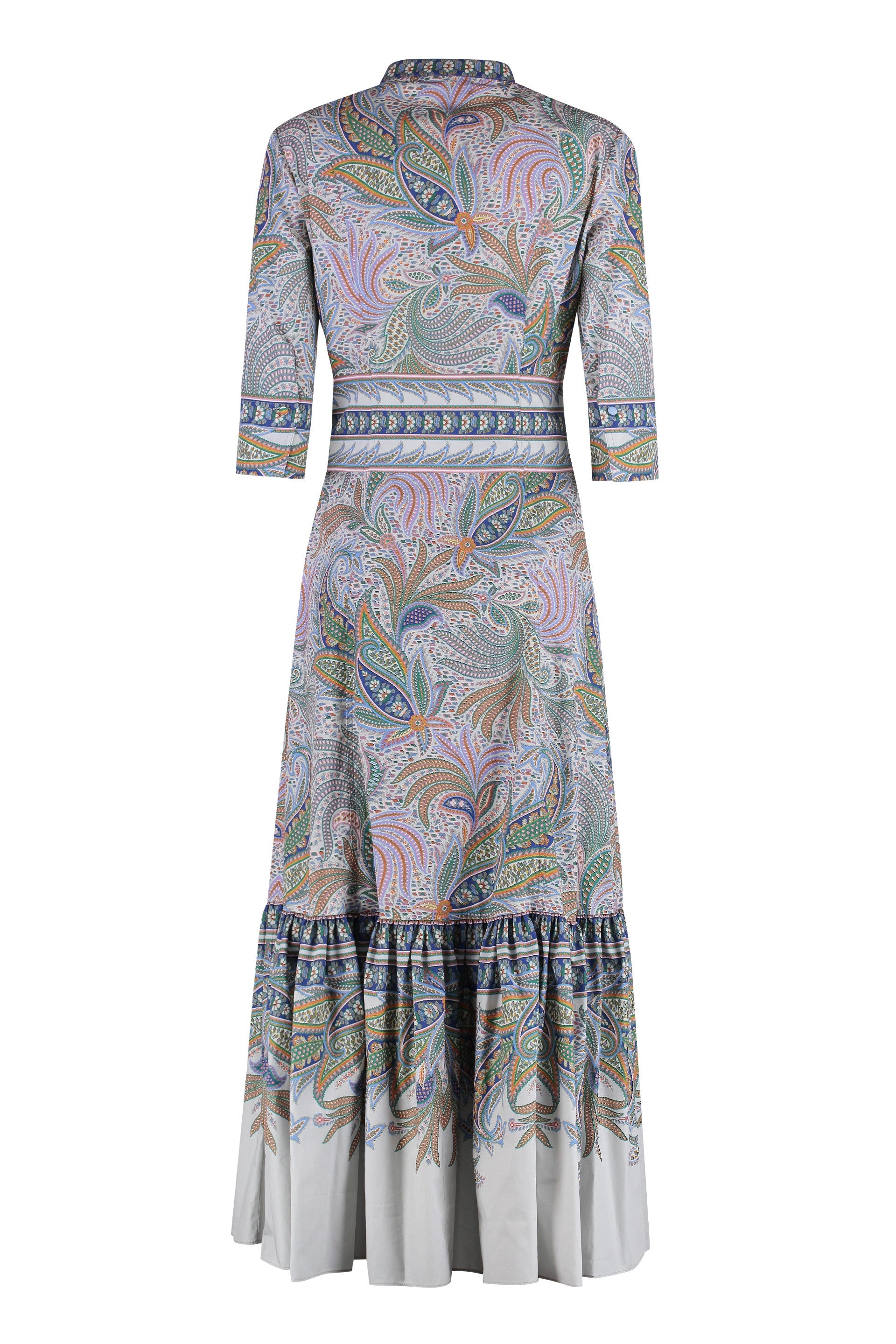 Printed cotton dress