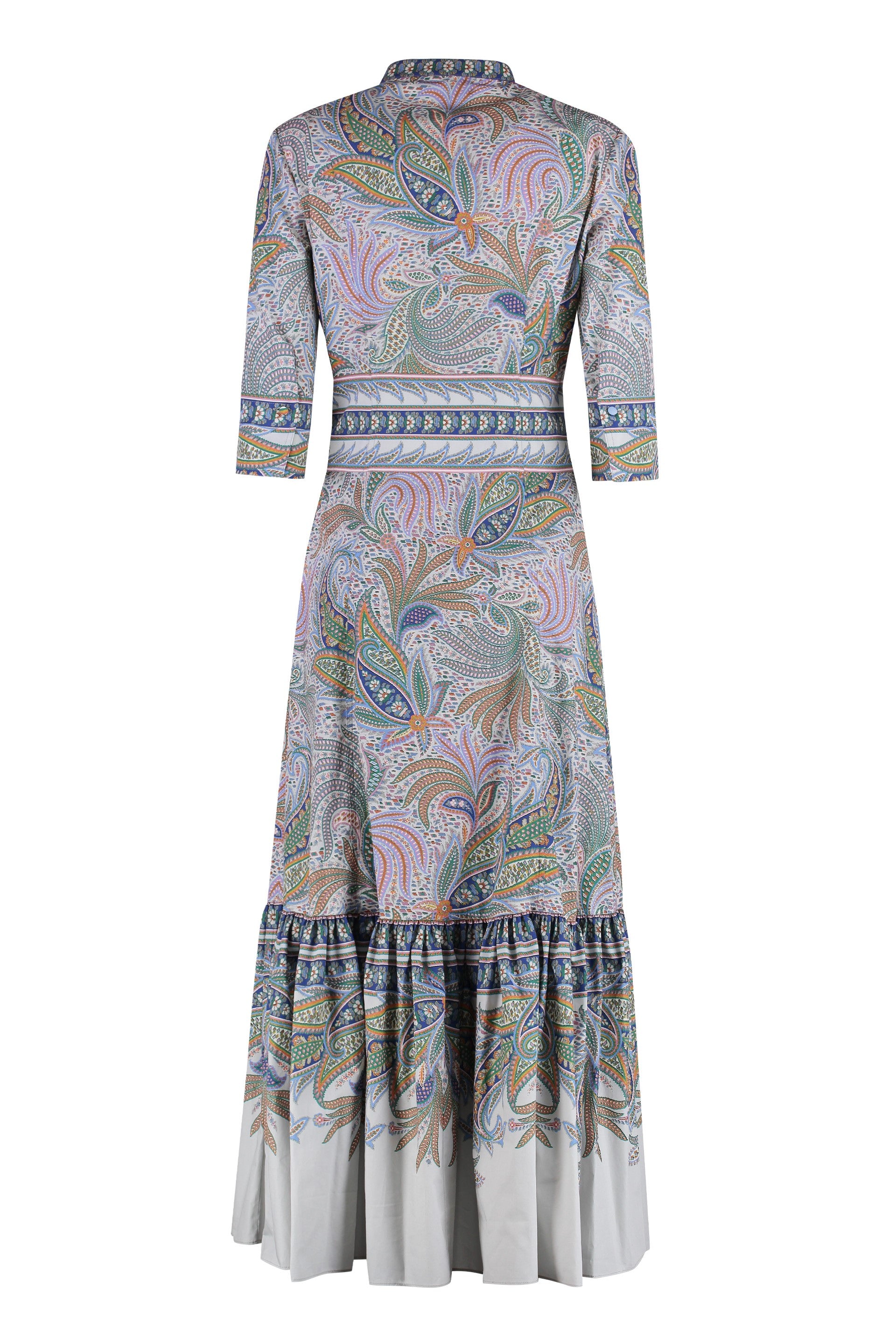 Printed cotton dress
