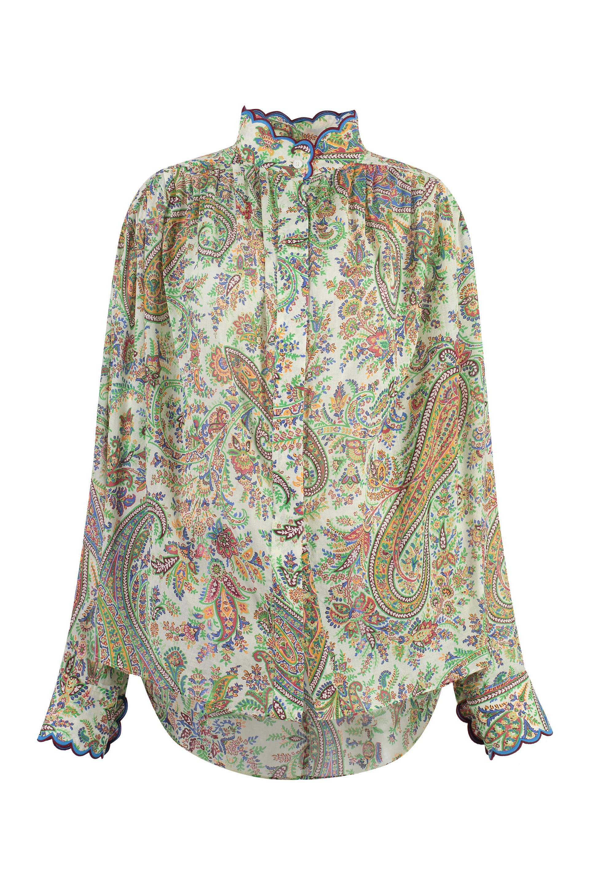 Paisley print blouse