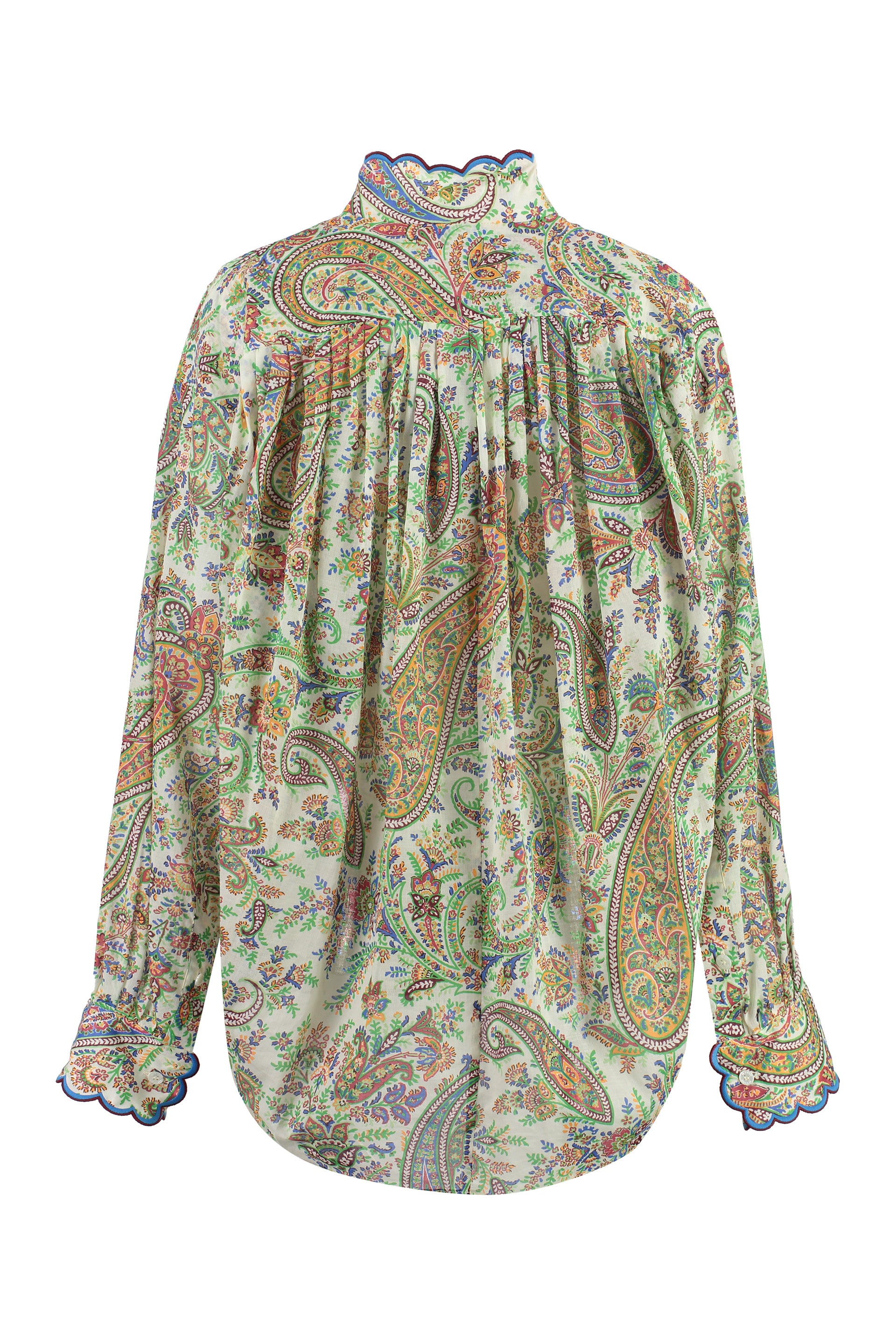 Paisley print blouse