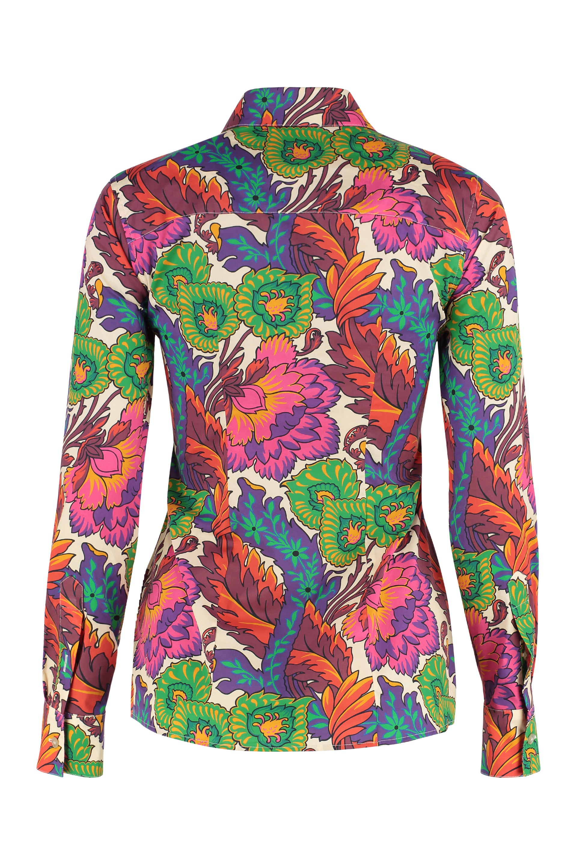 Printed cotton shirt