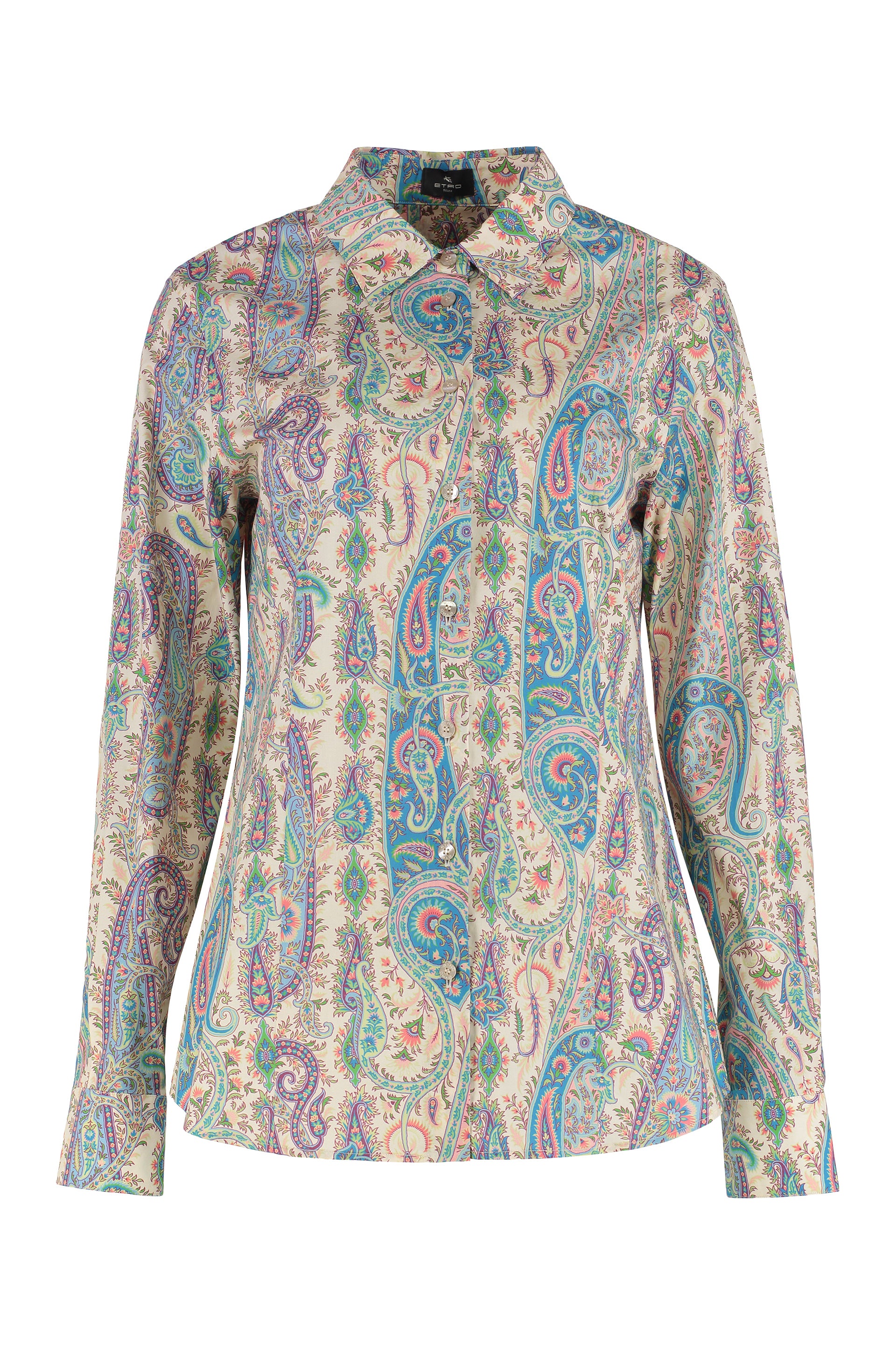 Printed cotton shirt