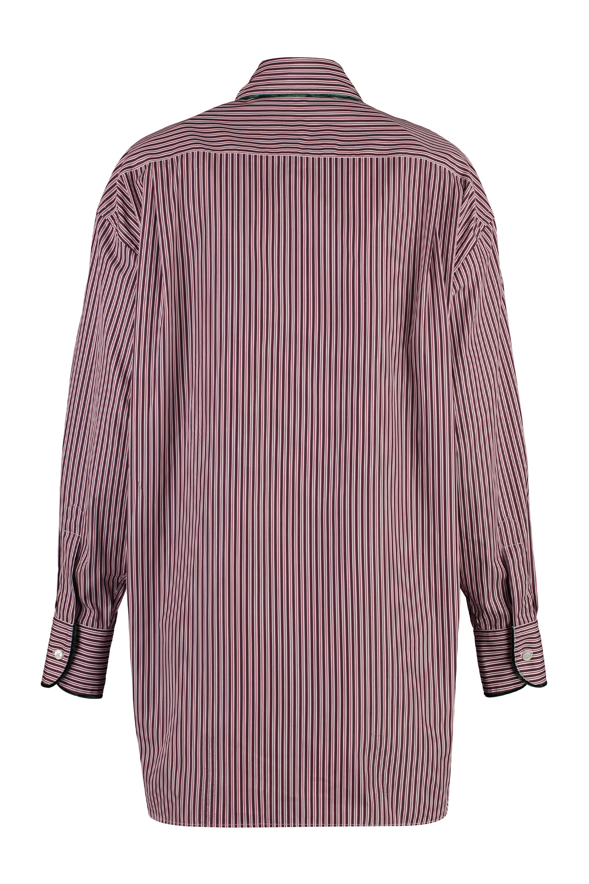 Striped cotton shirt