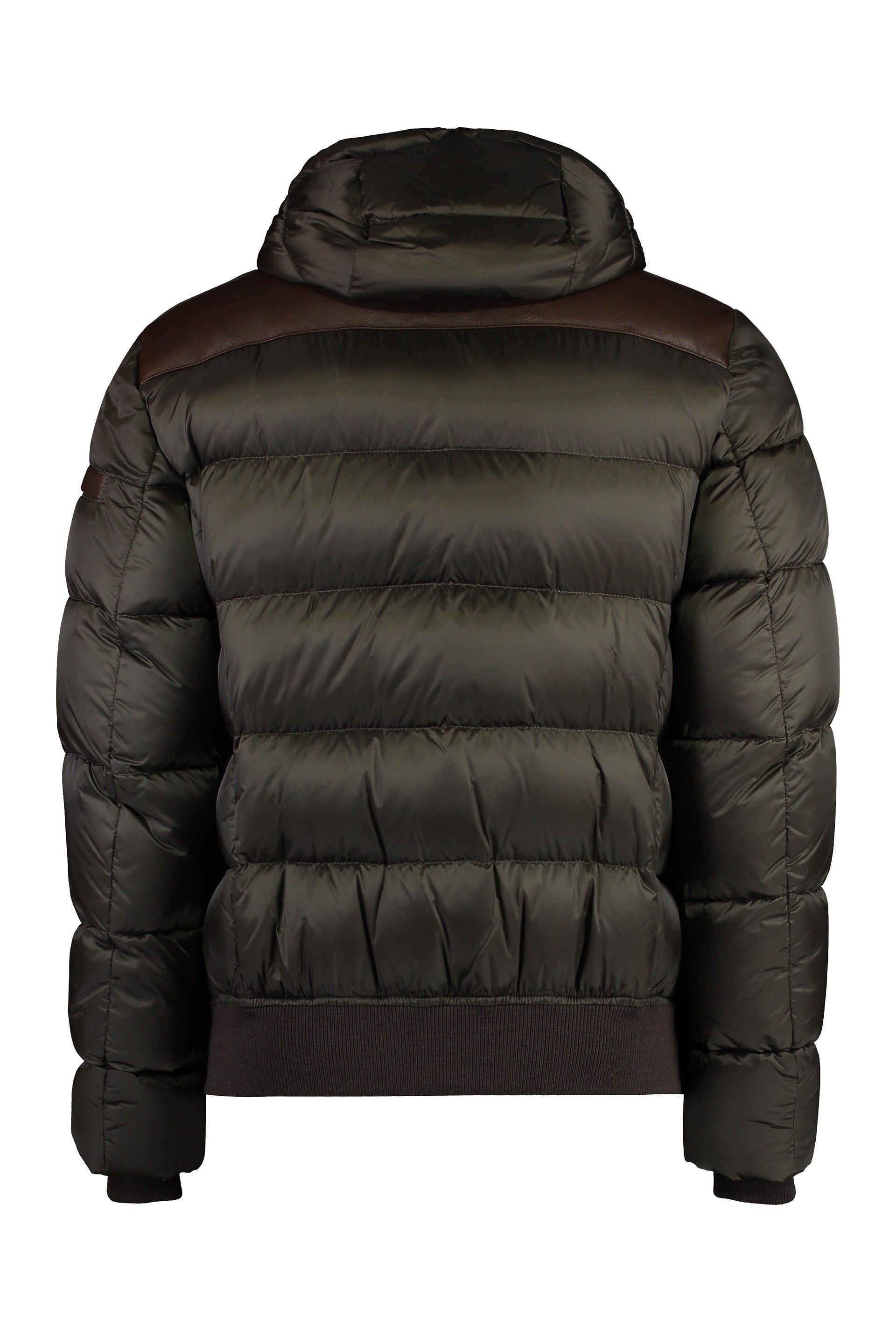Wright hooded down jacket