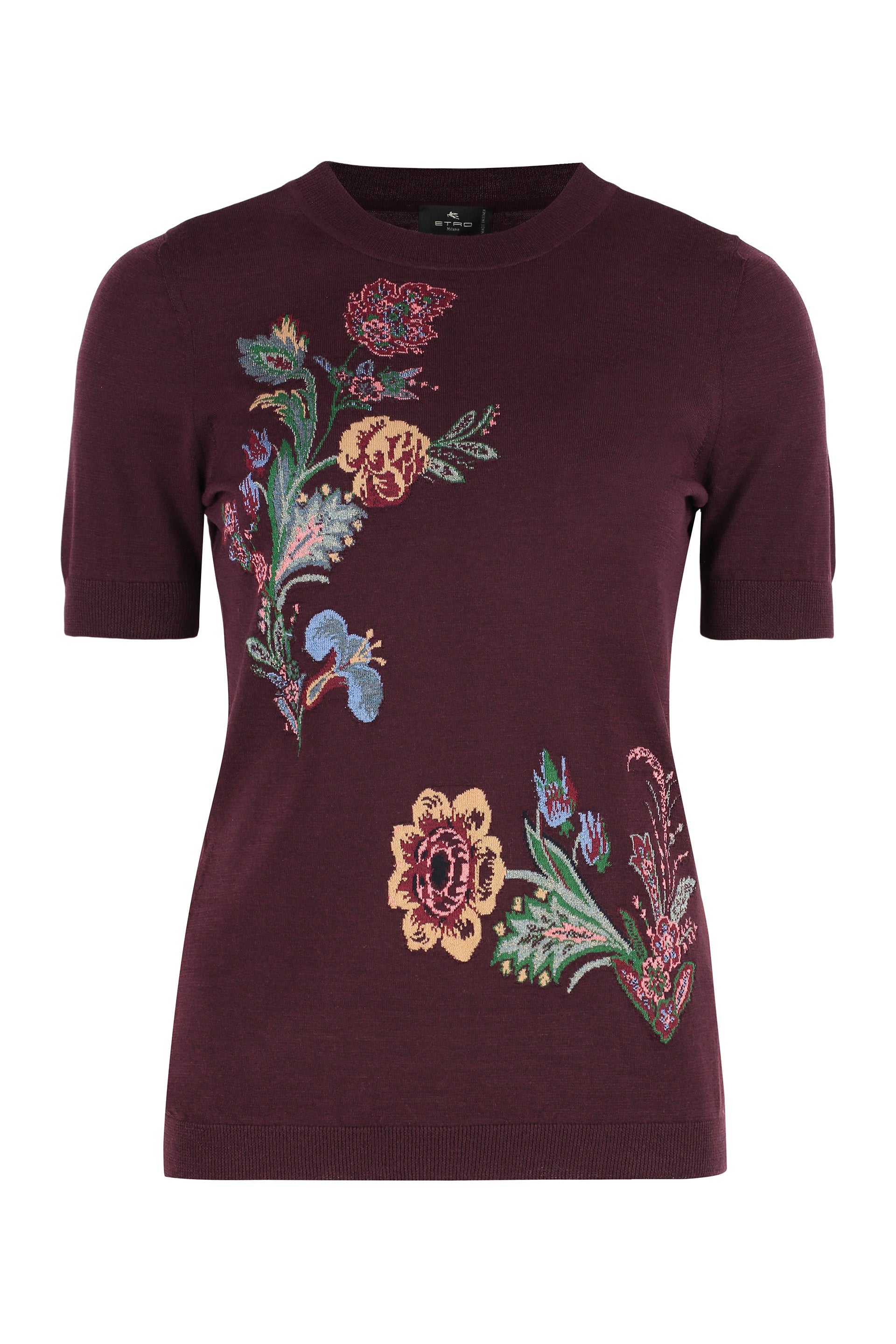 Short sleeve sweater