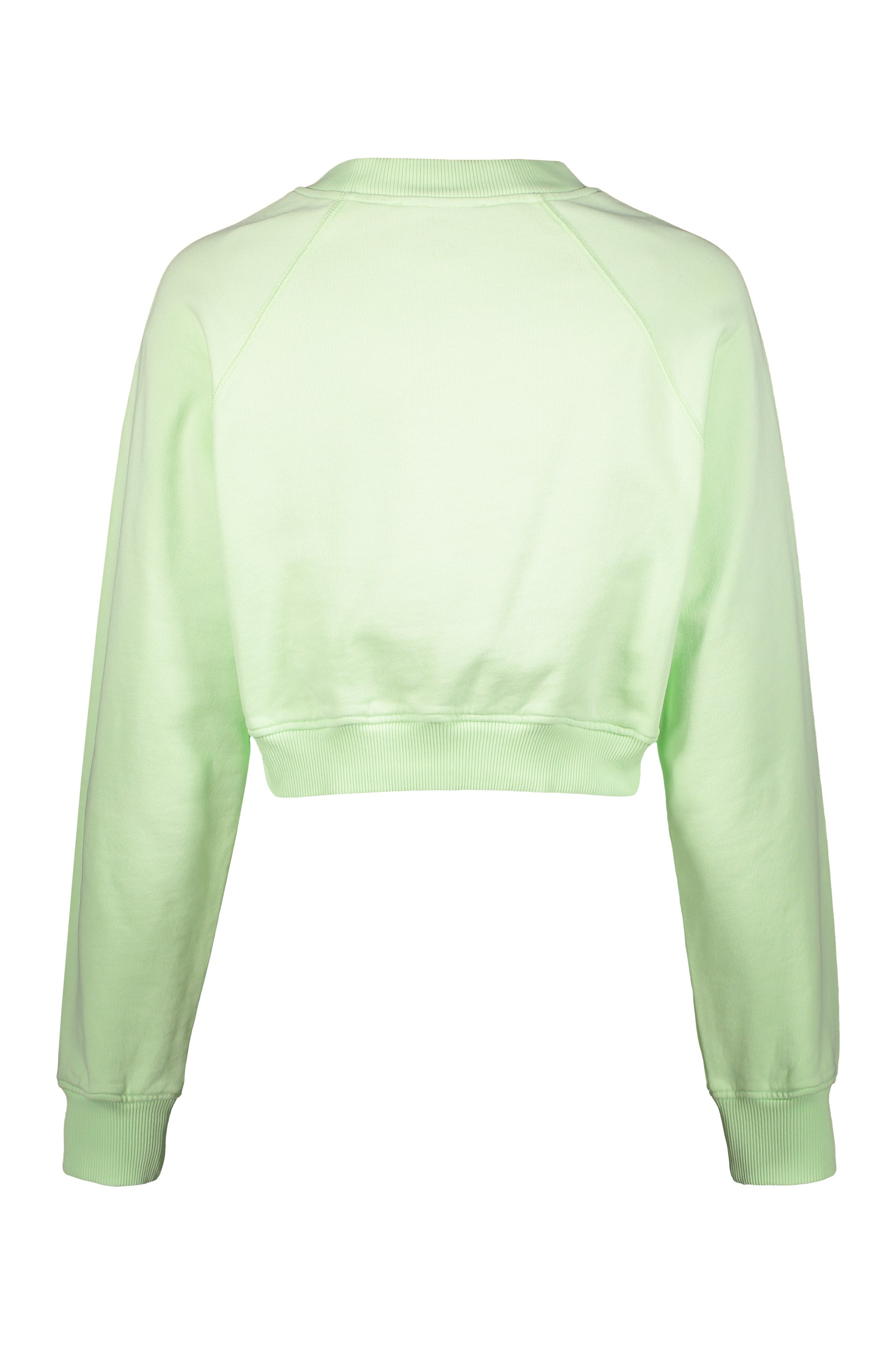 Patch cotton sweatshirt