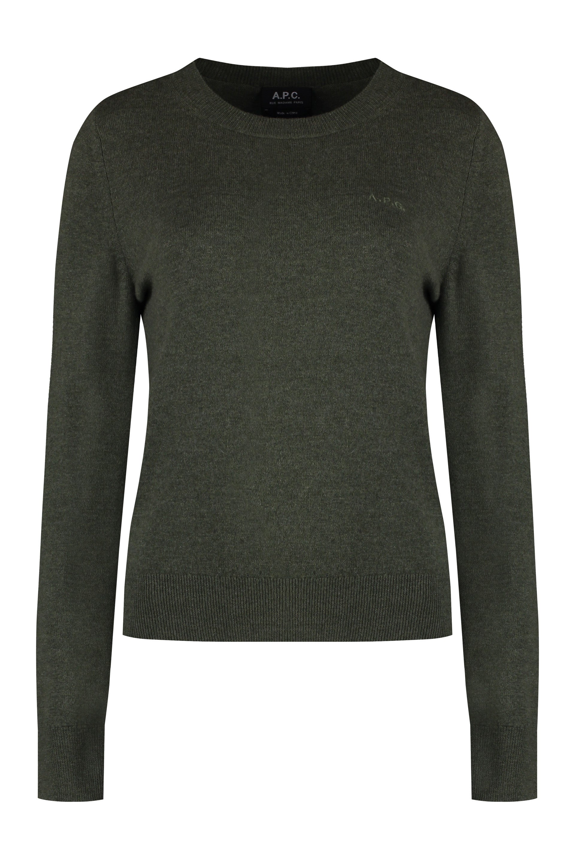 Nina crew-neck wool sweater