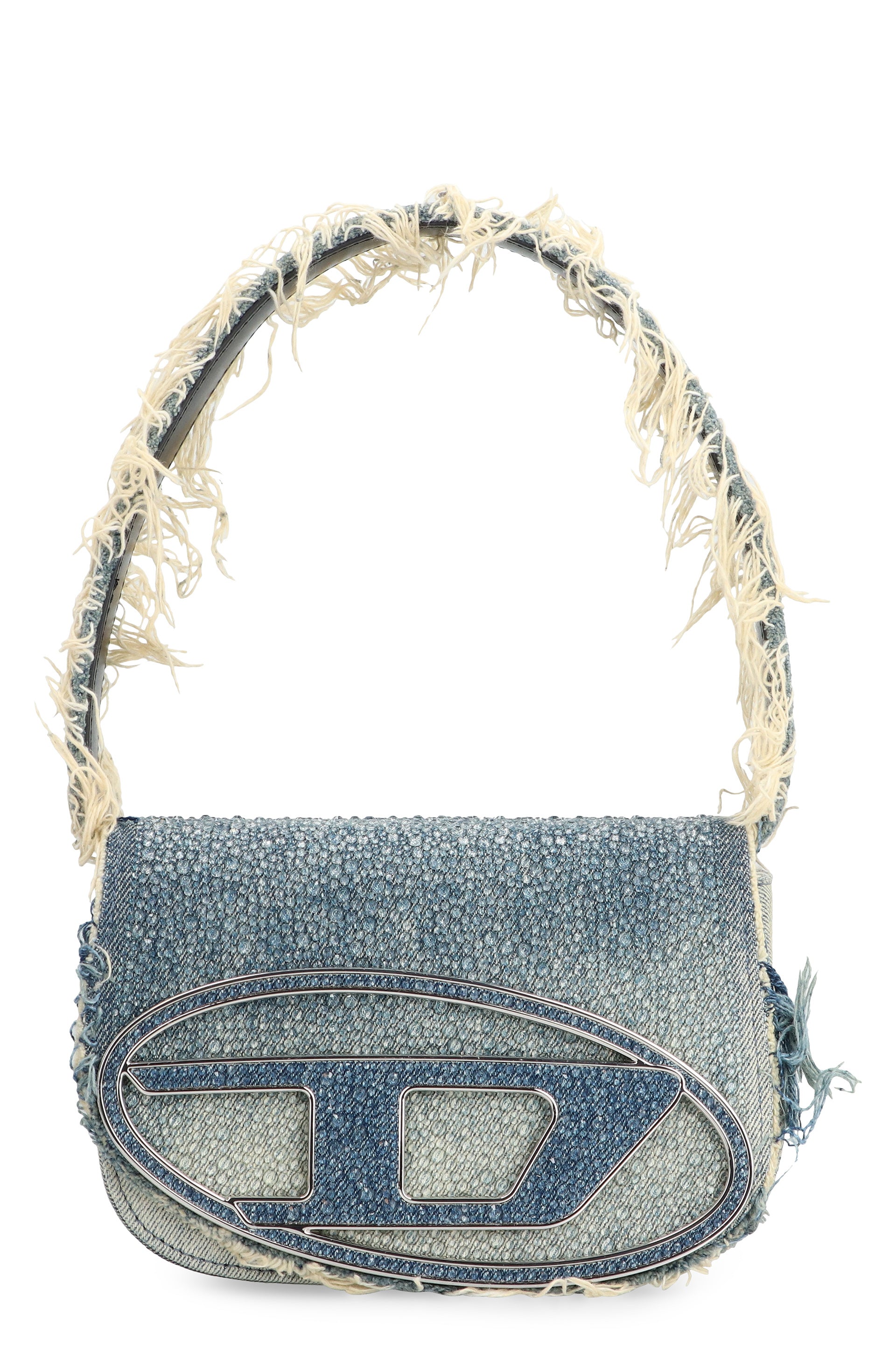 1DR denim shoulder bag