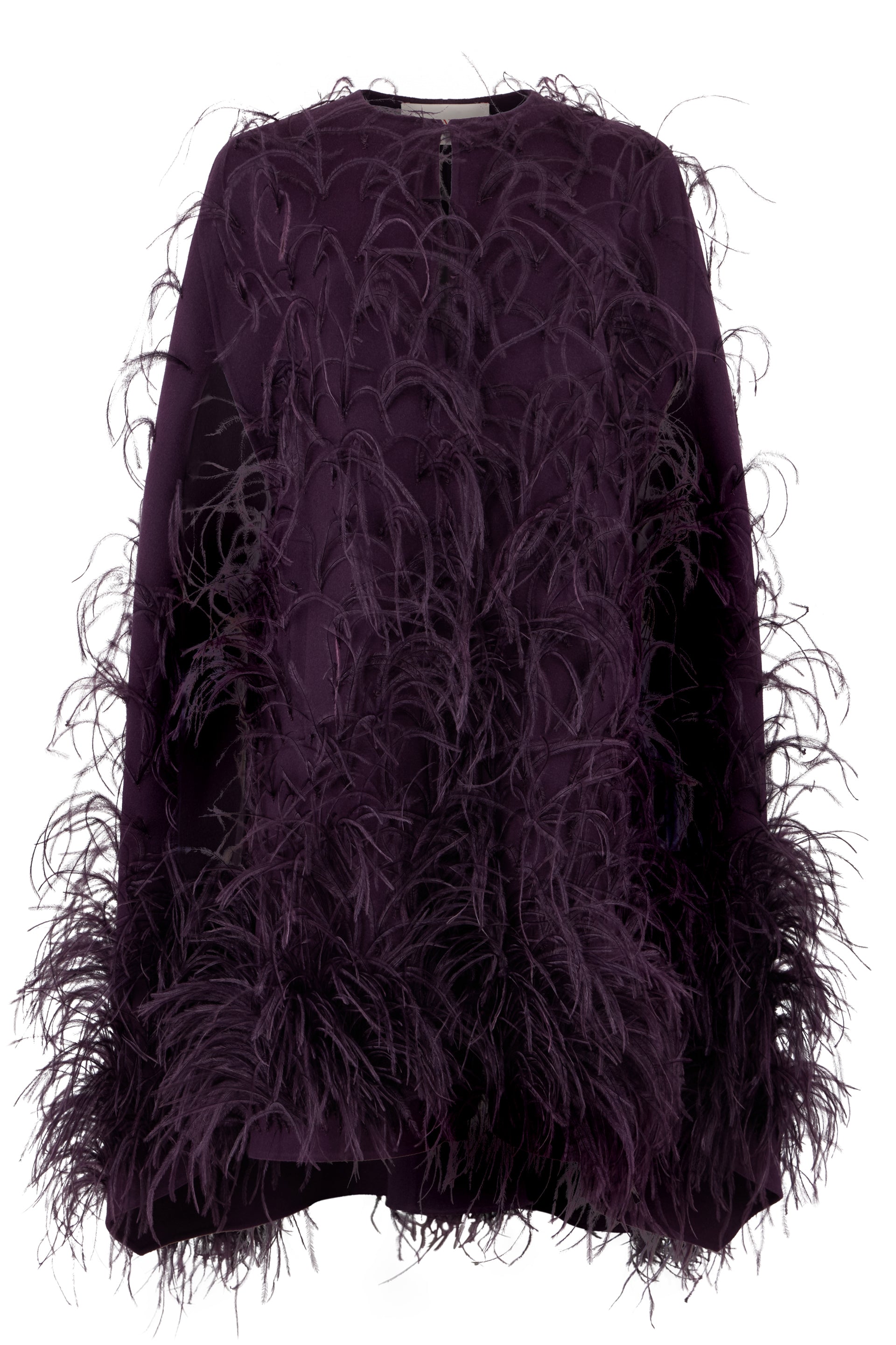 Elegant purple cape