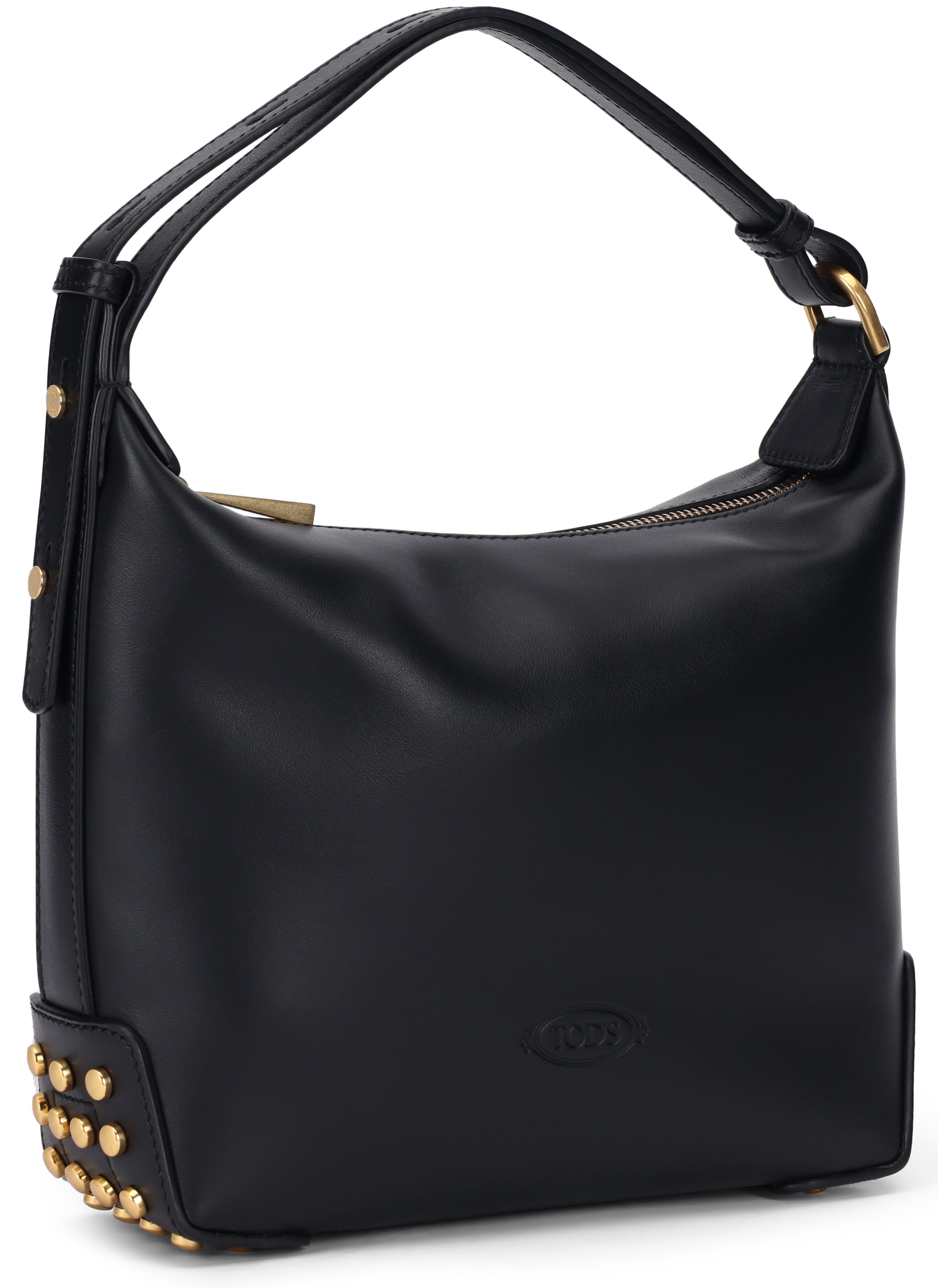 Metal Dots Bag in Leather