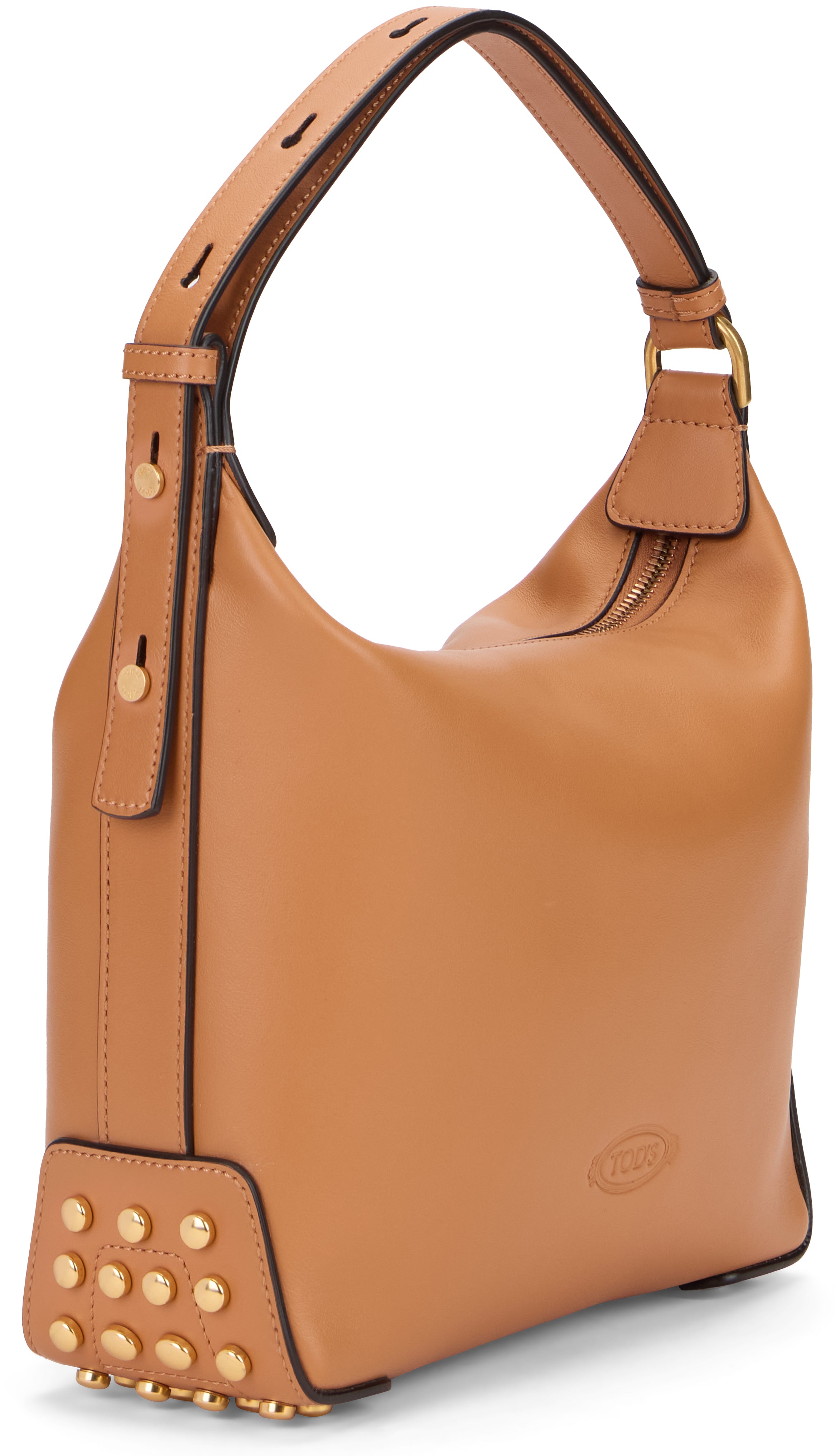 Mini Bag Metal Dots in Leather