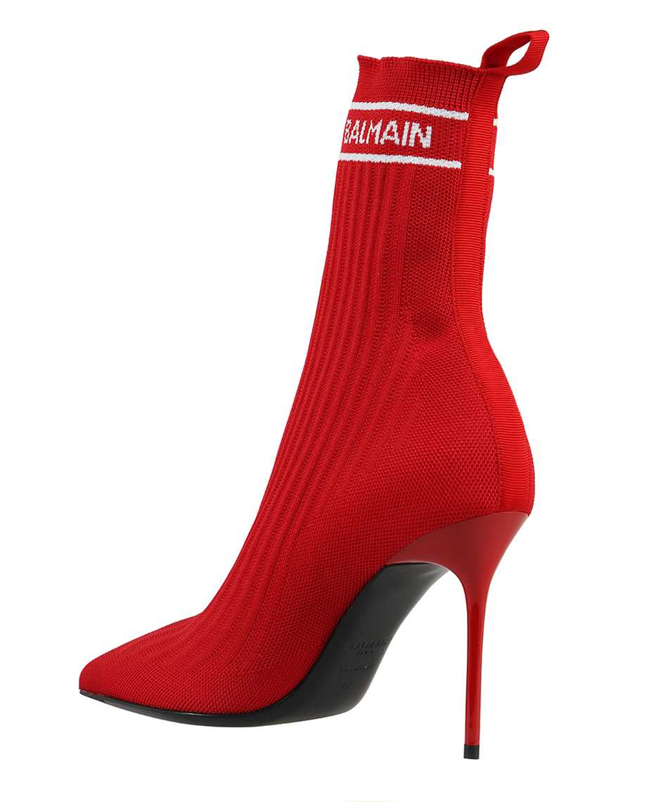 Fabric ankle boots