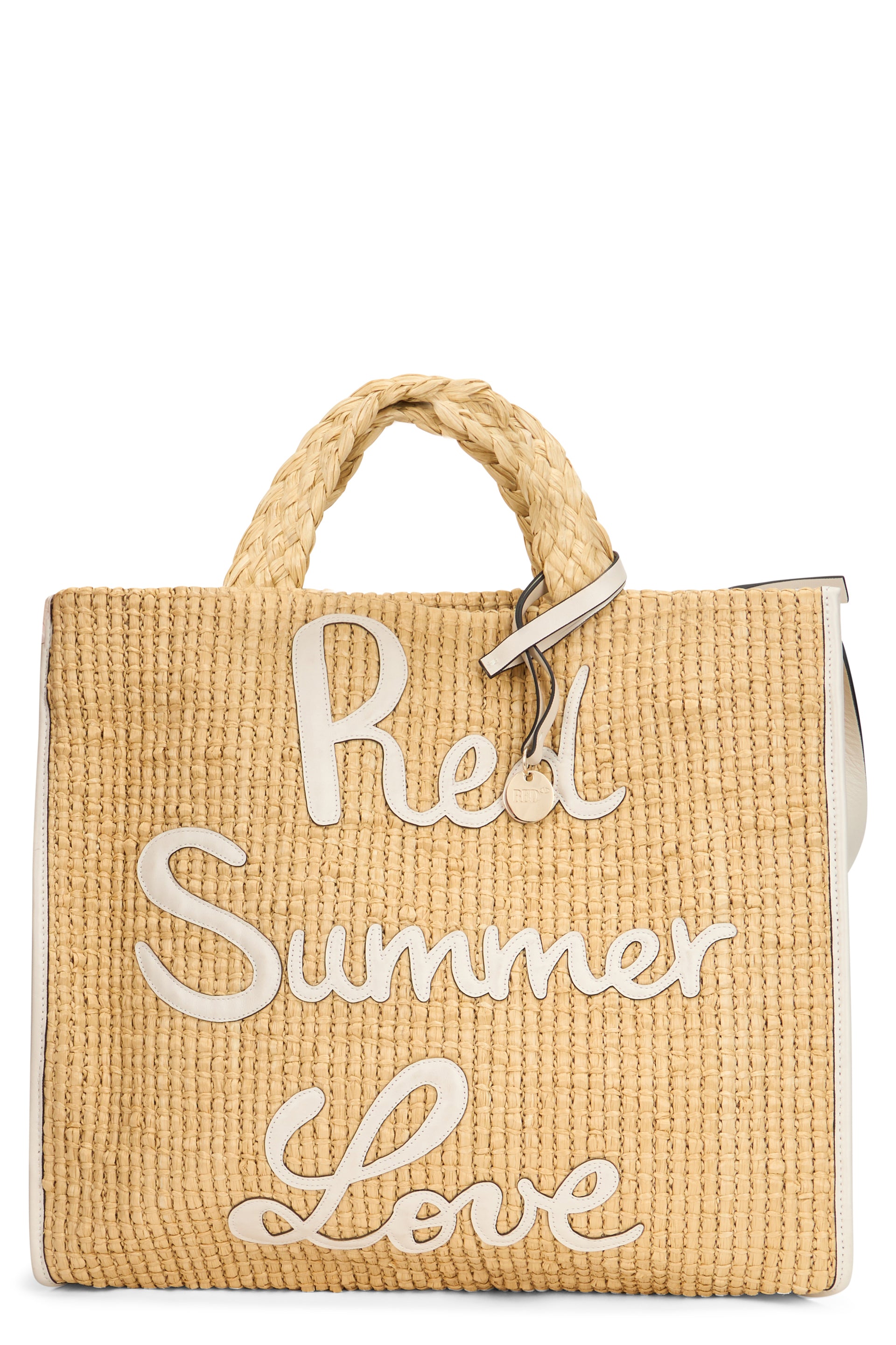 Beige summer bag with casual and versatile design.