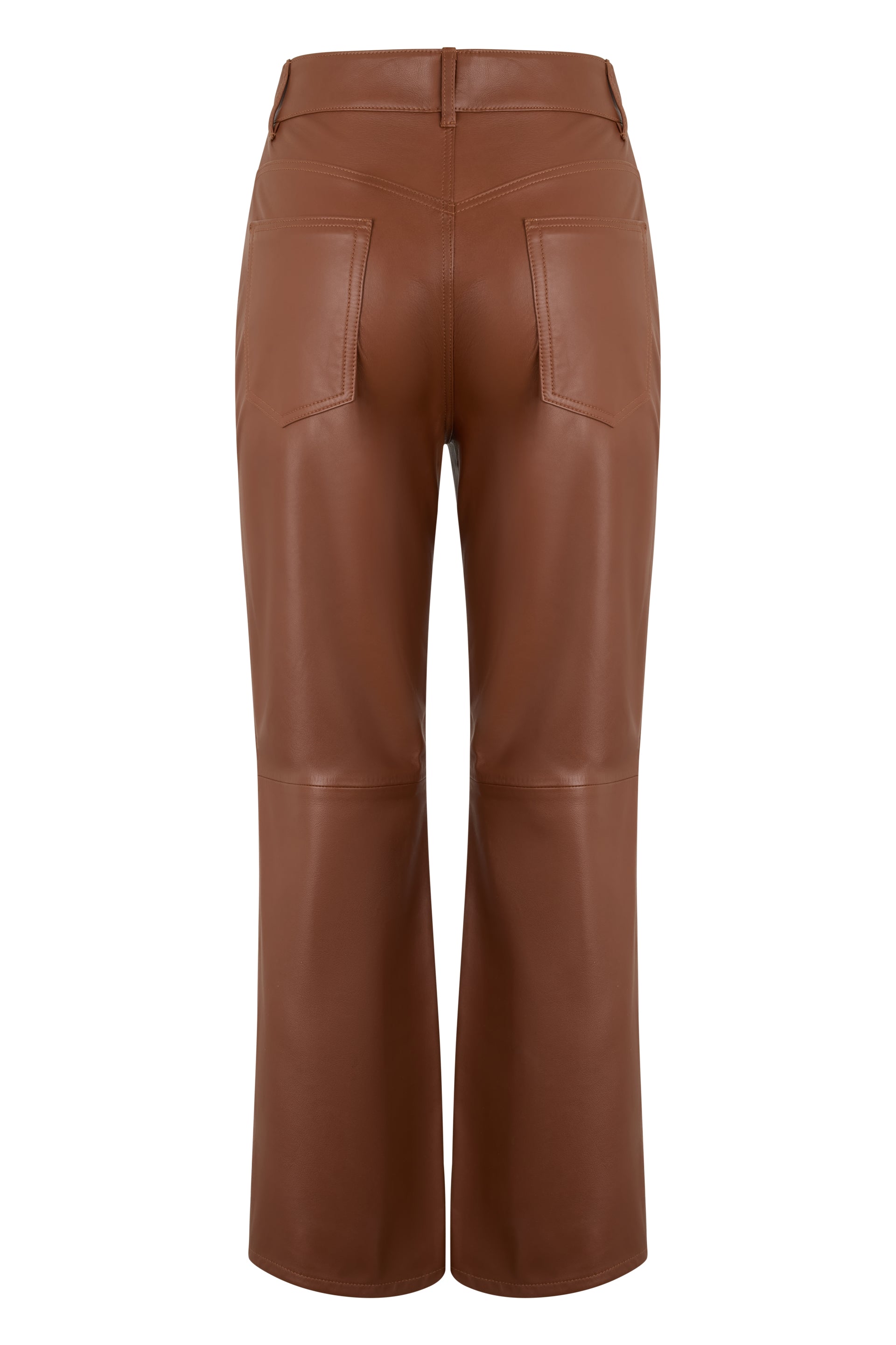 Elegant wide leg brown comfortable pants.