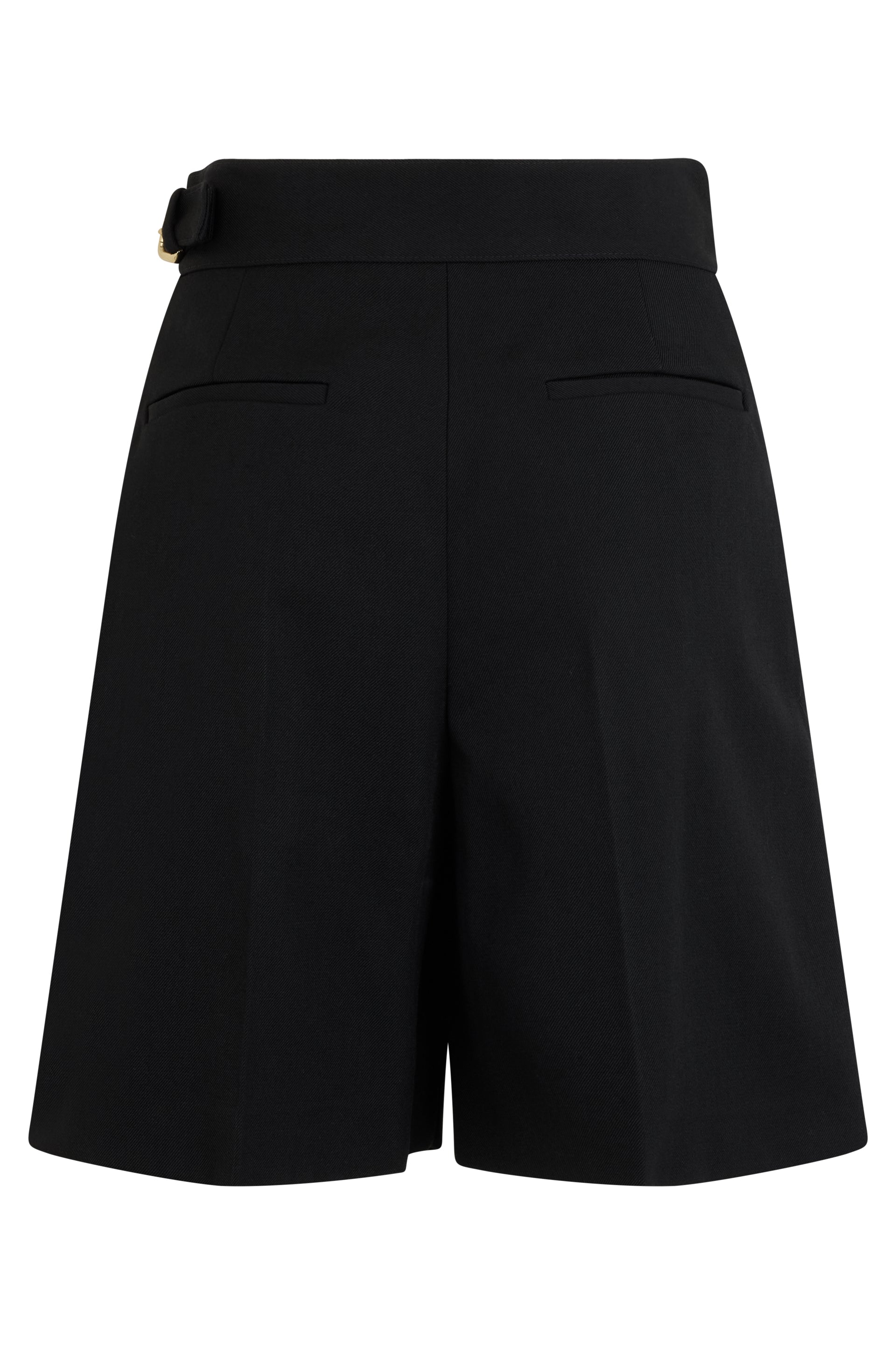Elegant and versatile black shorts.