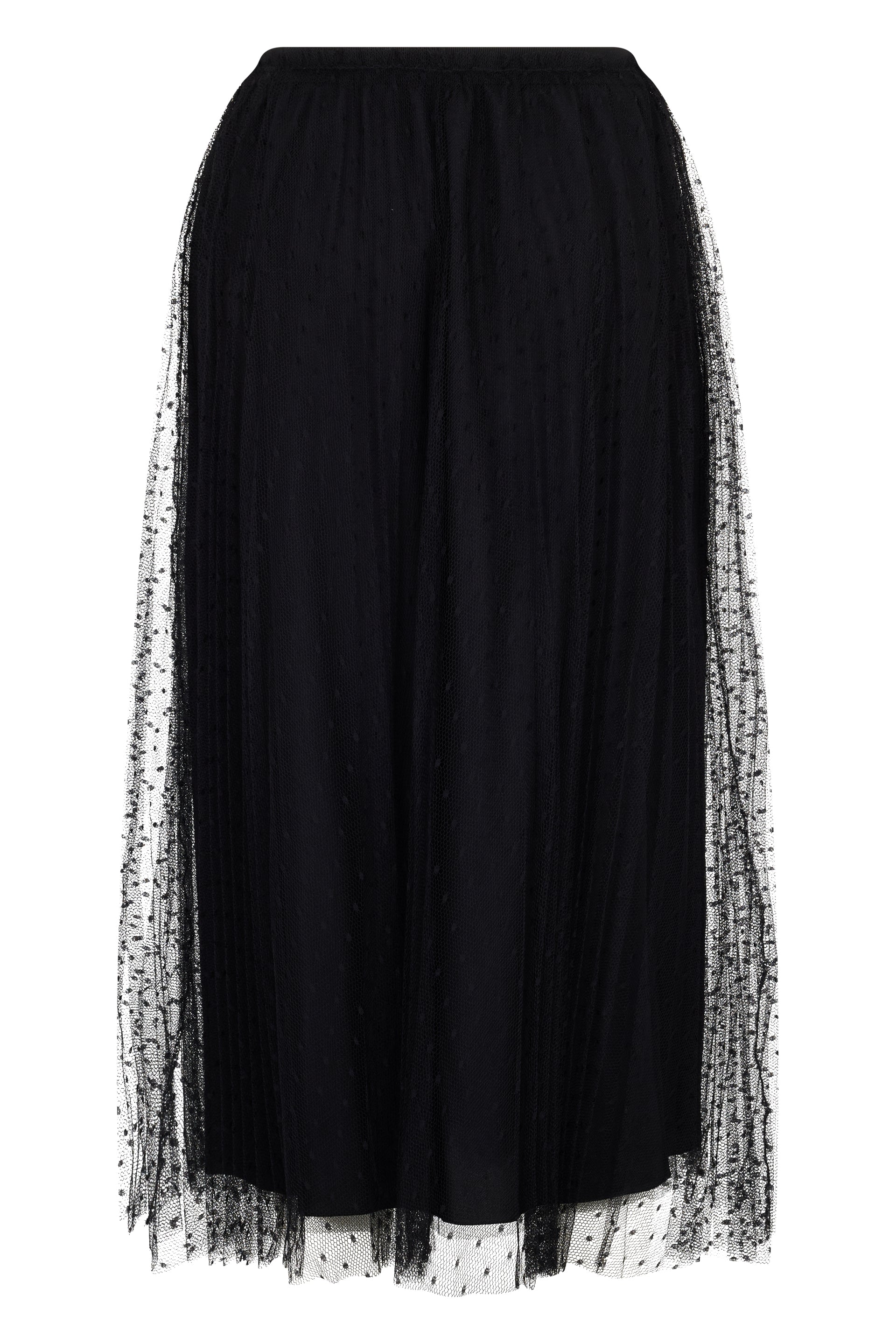 Elegant black midi dress for any occasion.