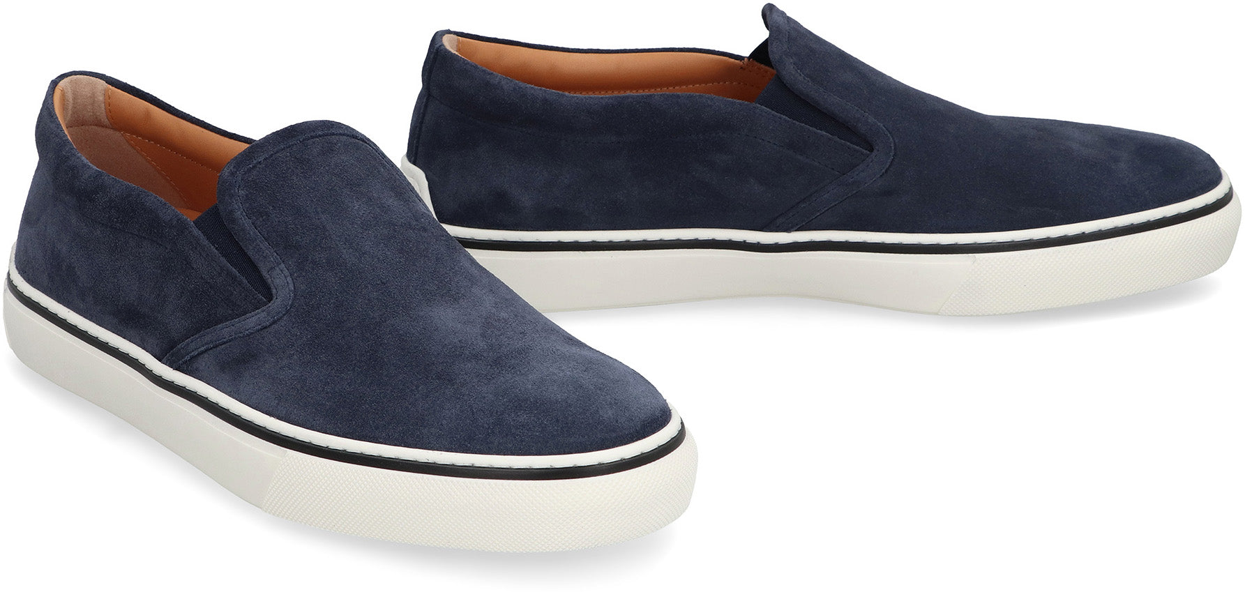 Slip-on sneakers in suede