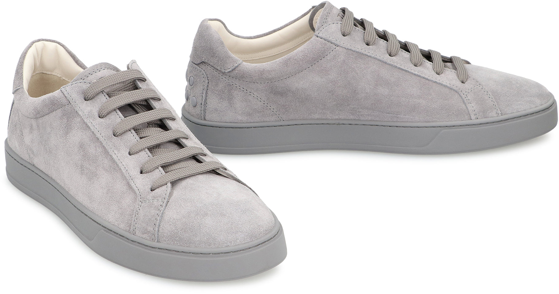 Sneakers in Suede Leather