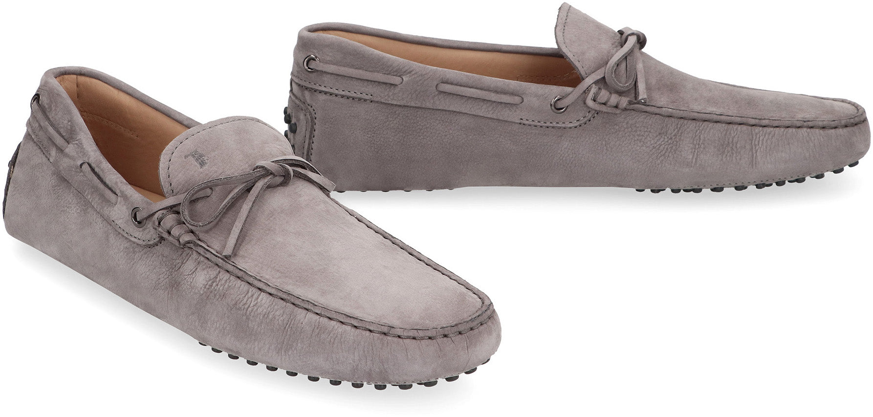 Suede loafers