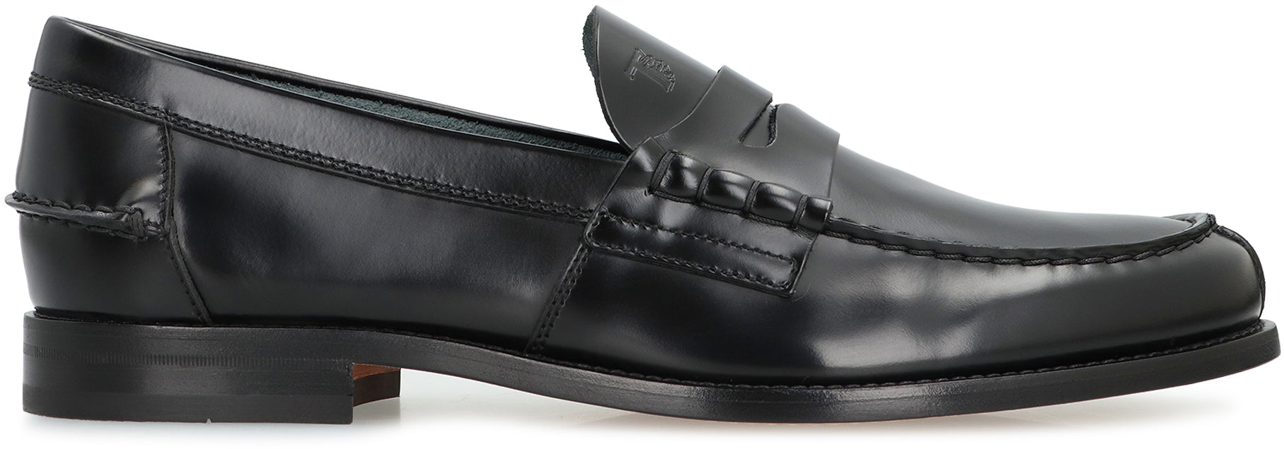 Patent leather loafers