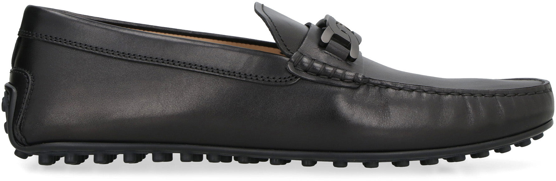 Leather loafers