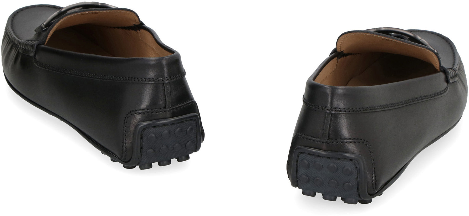 Leather loafers