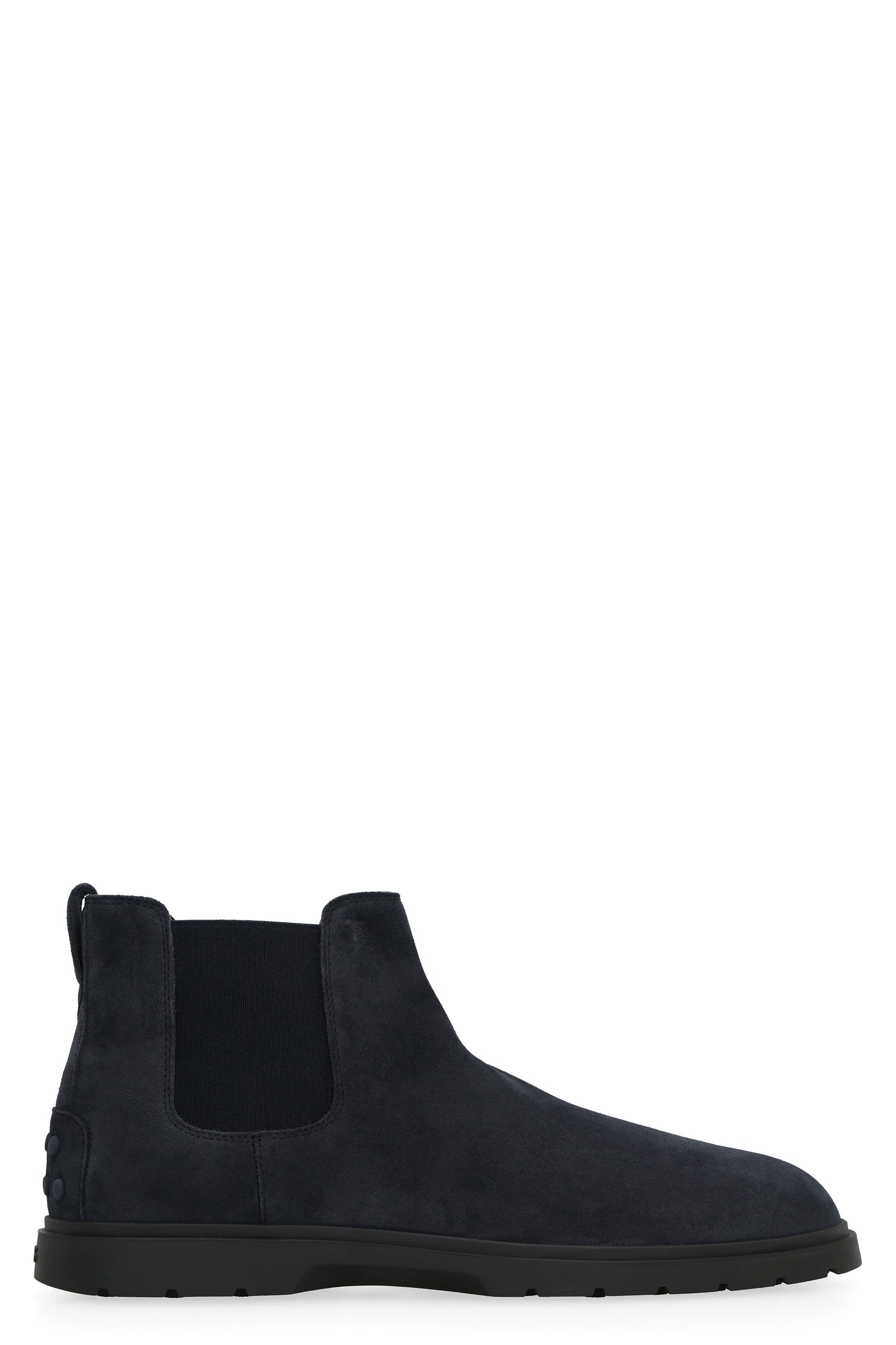 Suede chelsea boots