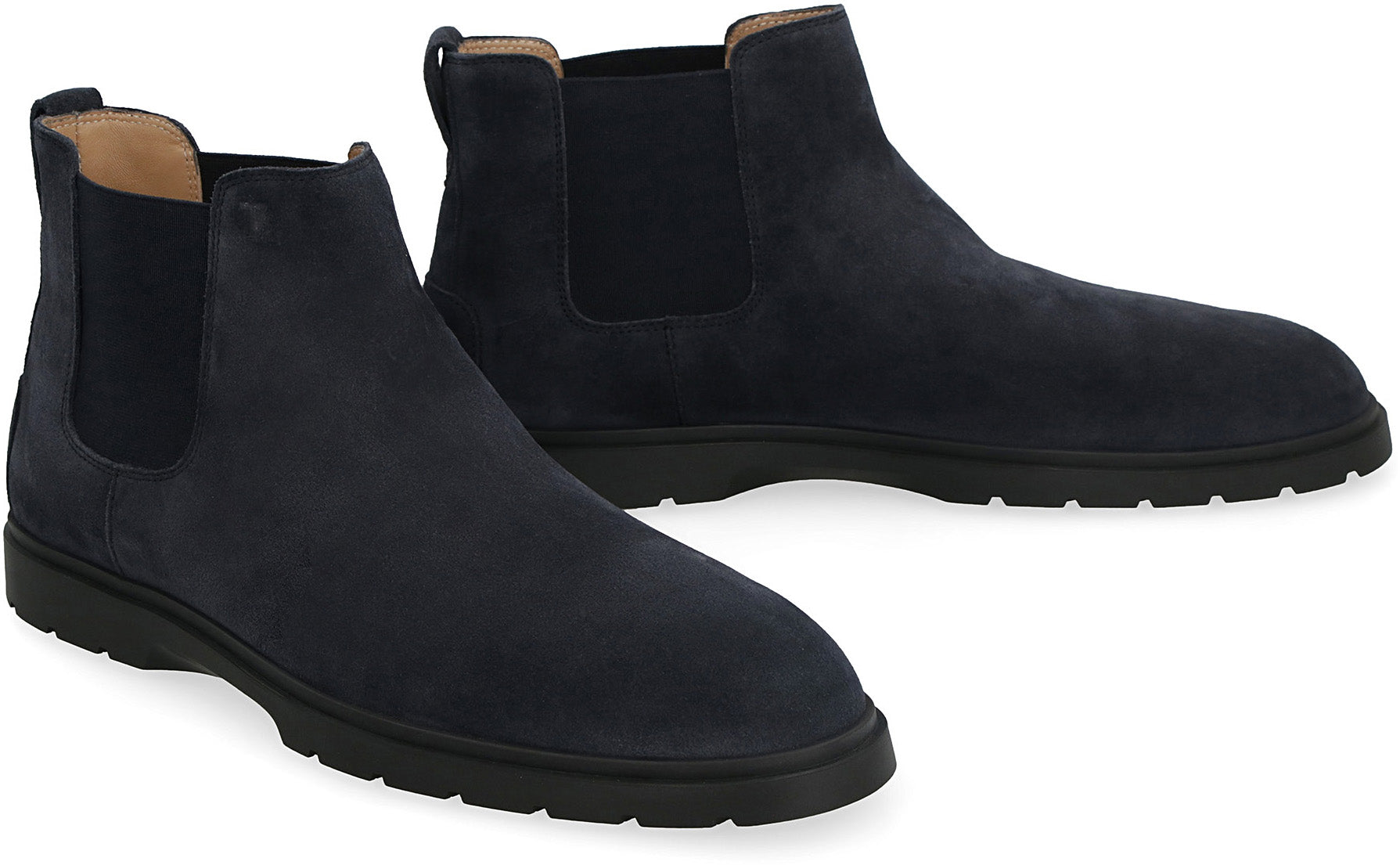 Suede chelsea boots